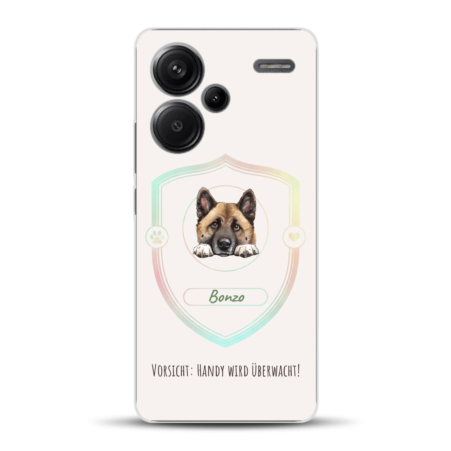 Vorsicht: Handy wird überwacht!  - Individuelle Handyhülle für Xiaomi