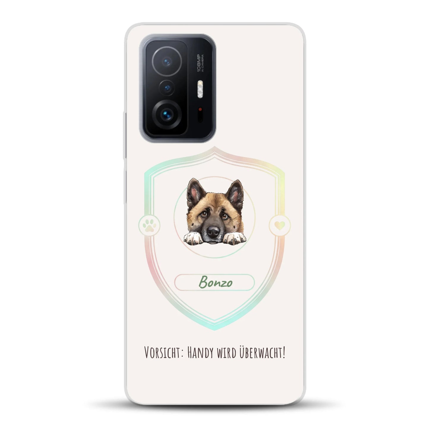 Vorsicht: Handy wird überwacht!  - Individuelle Handyhülle für Xiaomi