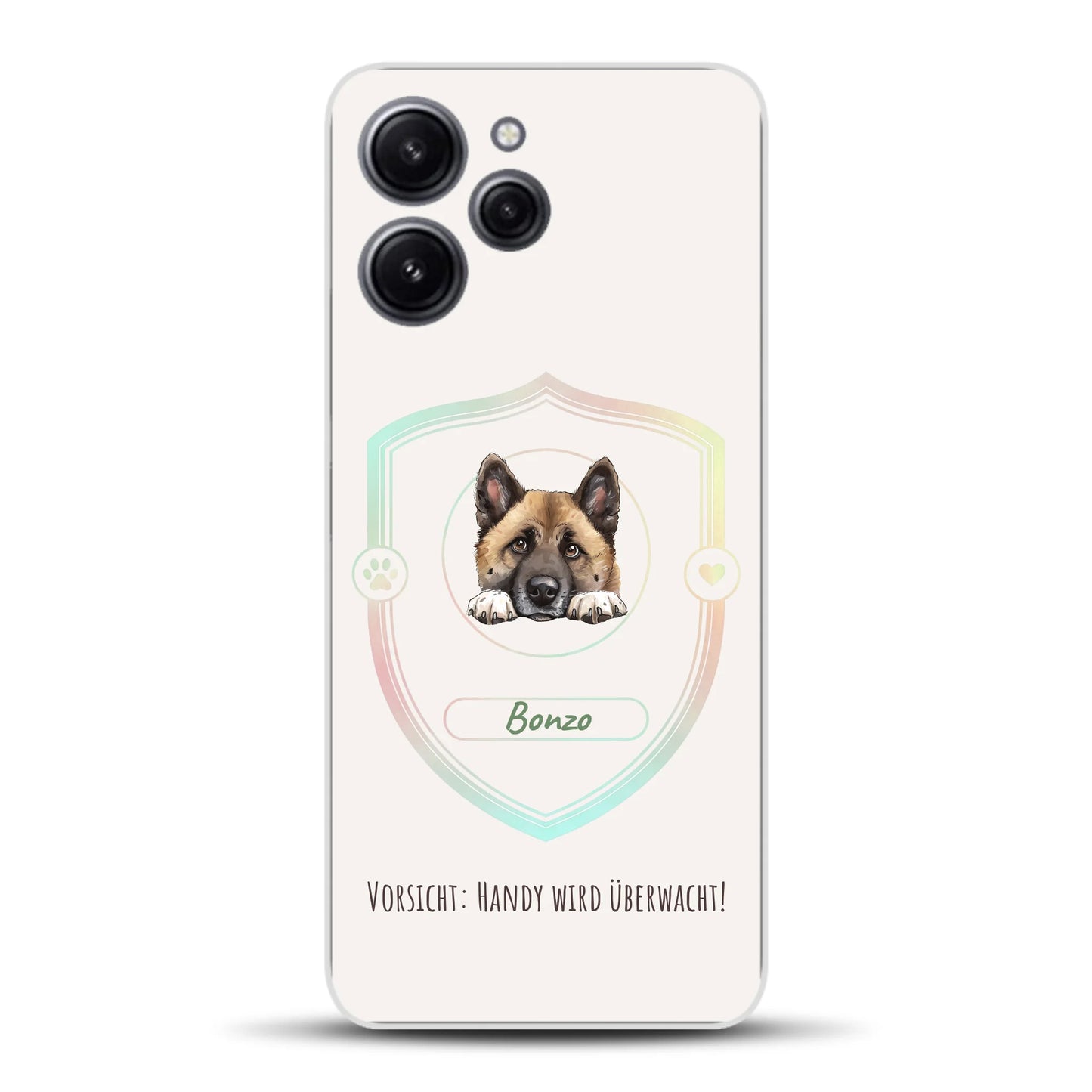 Vorsicht: Handy wird überwacht!  - Individuelle Handyhülle für Xiaomi