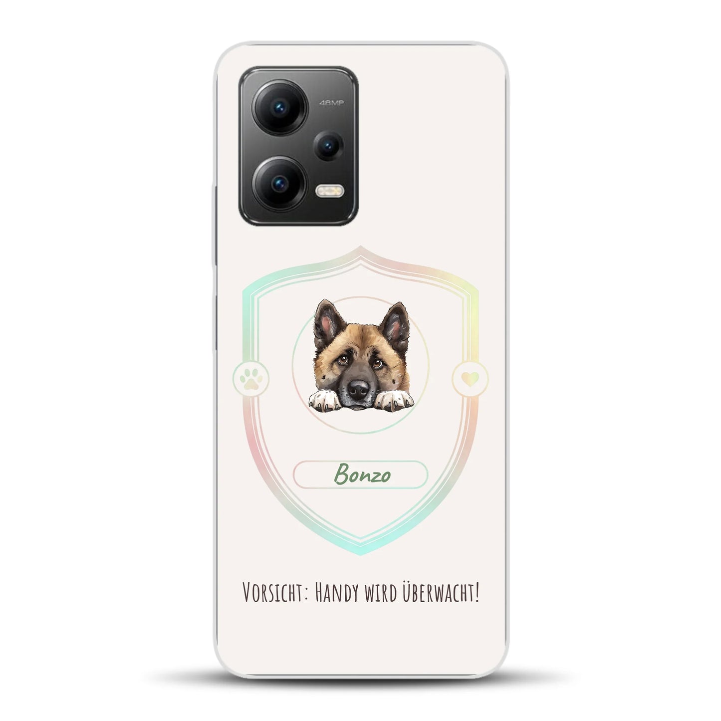 Vorsicht: Handy wird überwacht!  - Individuelle Handyhülle für Xiaomi