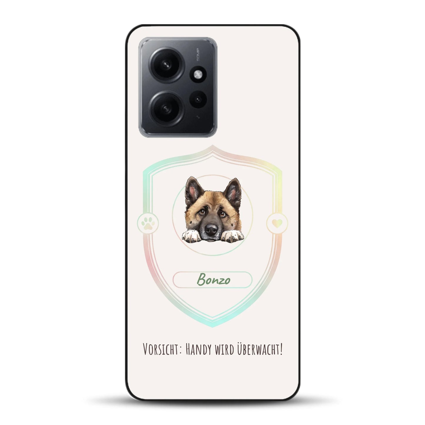 Vorsicht: Handy wird überwacht!  - Individuelle Handyhülle für Xiaomi