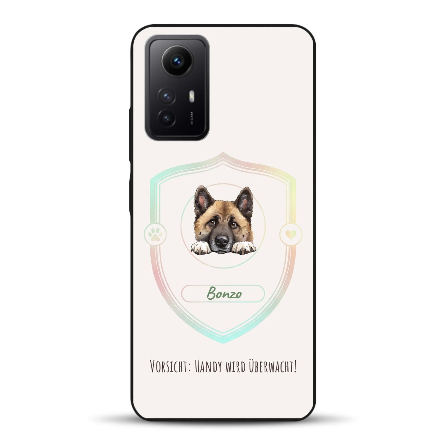 Vorsicht: Handy wird überwacht!  - Individuelle Handyhülle für Xiaomi