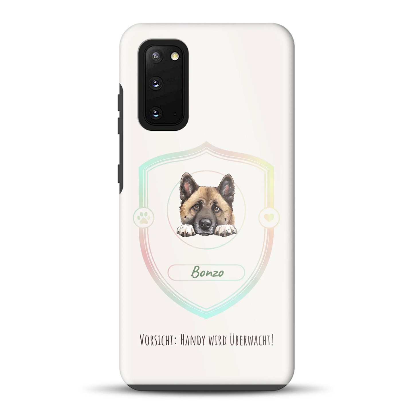 Vorsicht: Handy wird überwacht!  - Individuelle Premium Hülle für Samsung
