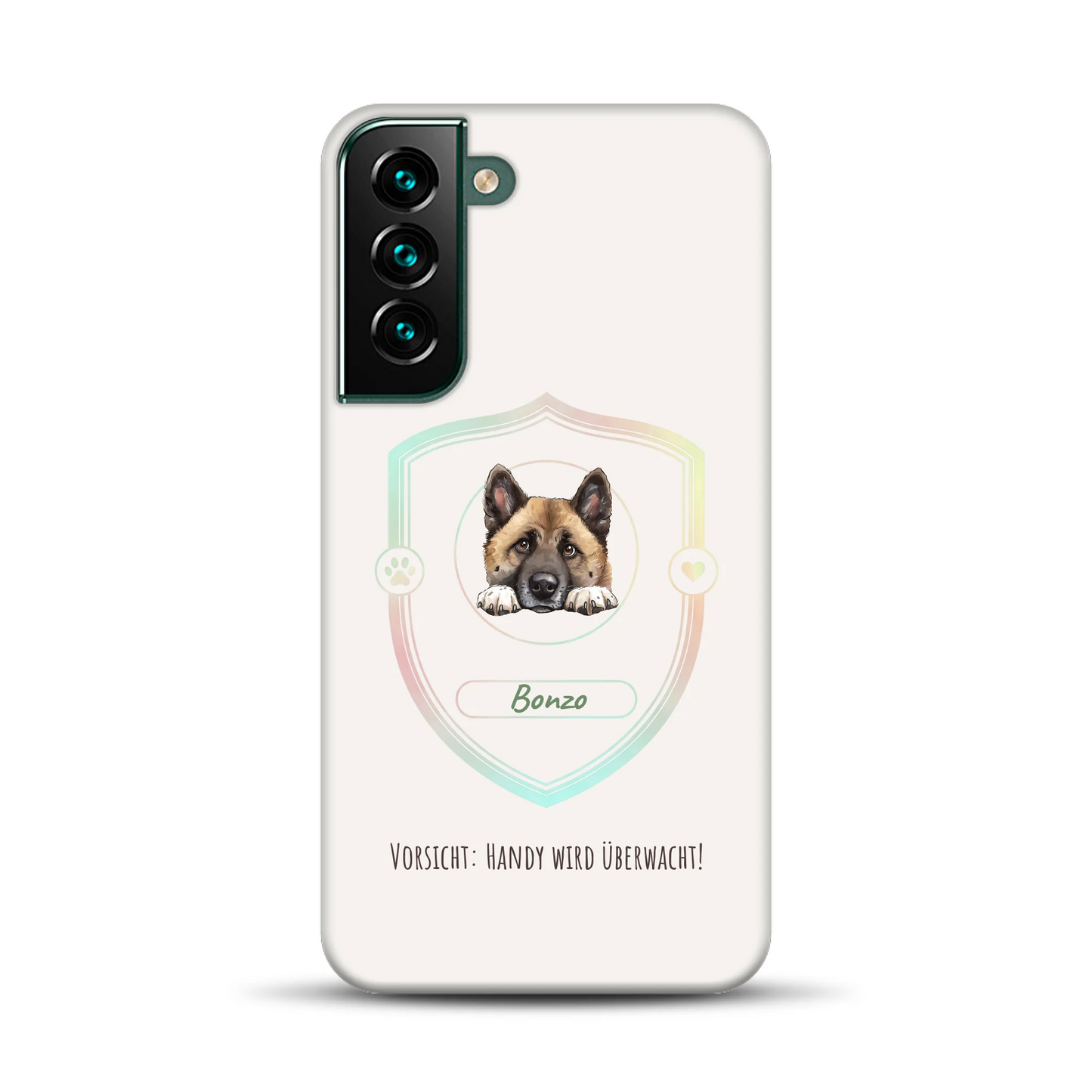 Vorsicht: Handy wird überwacht!  - Individuelle Premium Hülle für Samsung