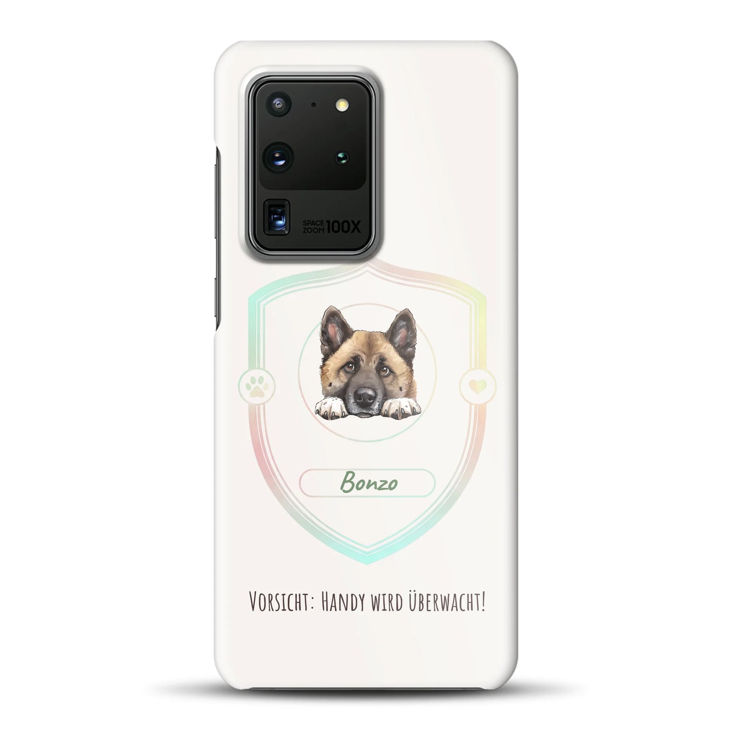 Vorsicht: Handy wird überwacht!  - Individuelle Hardcase Hülle für Samsung