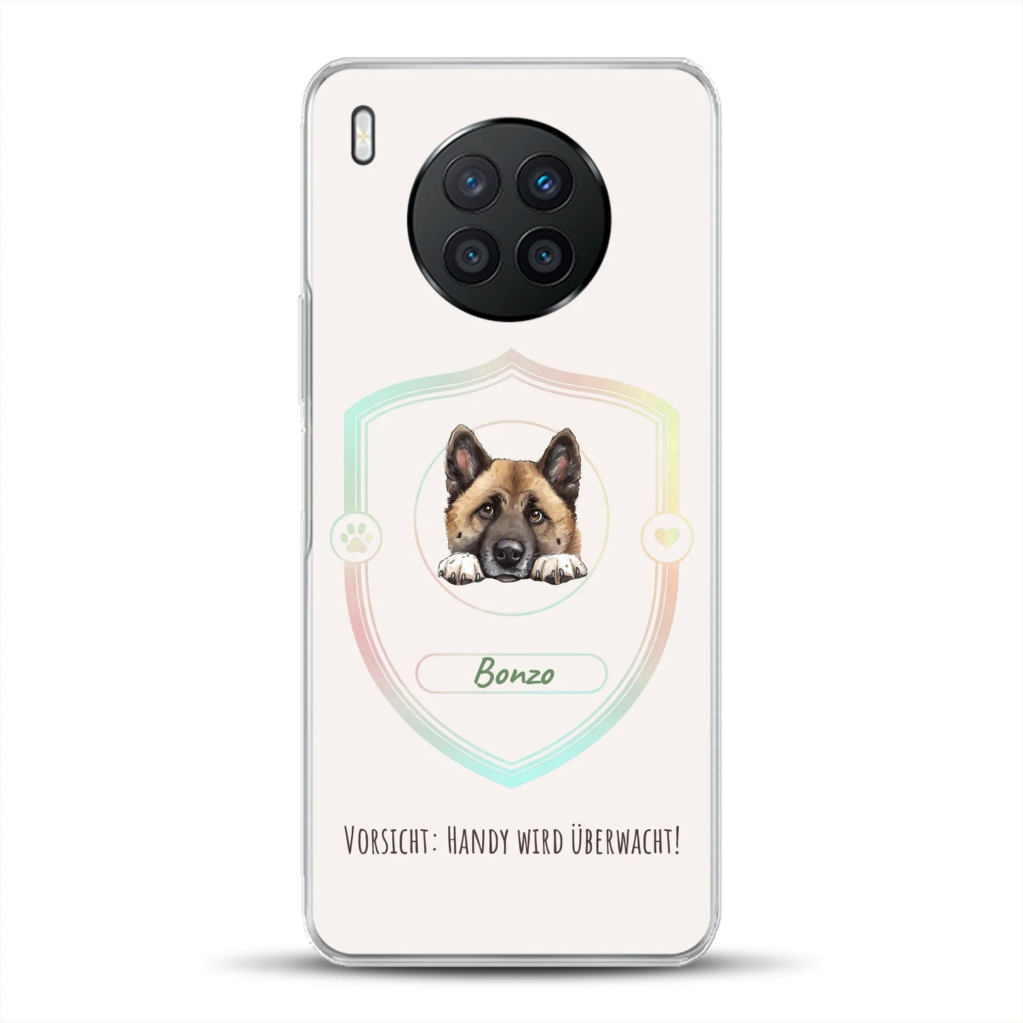 Vorsicht: Handy wird überwacht! - Individuelle Handyhülle für Huawei