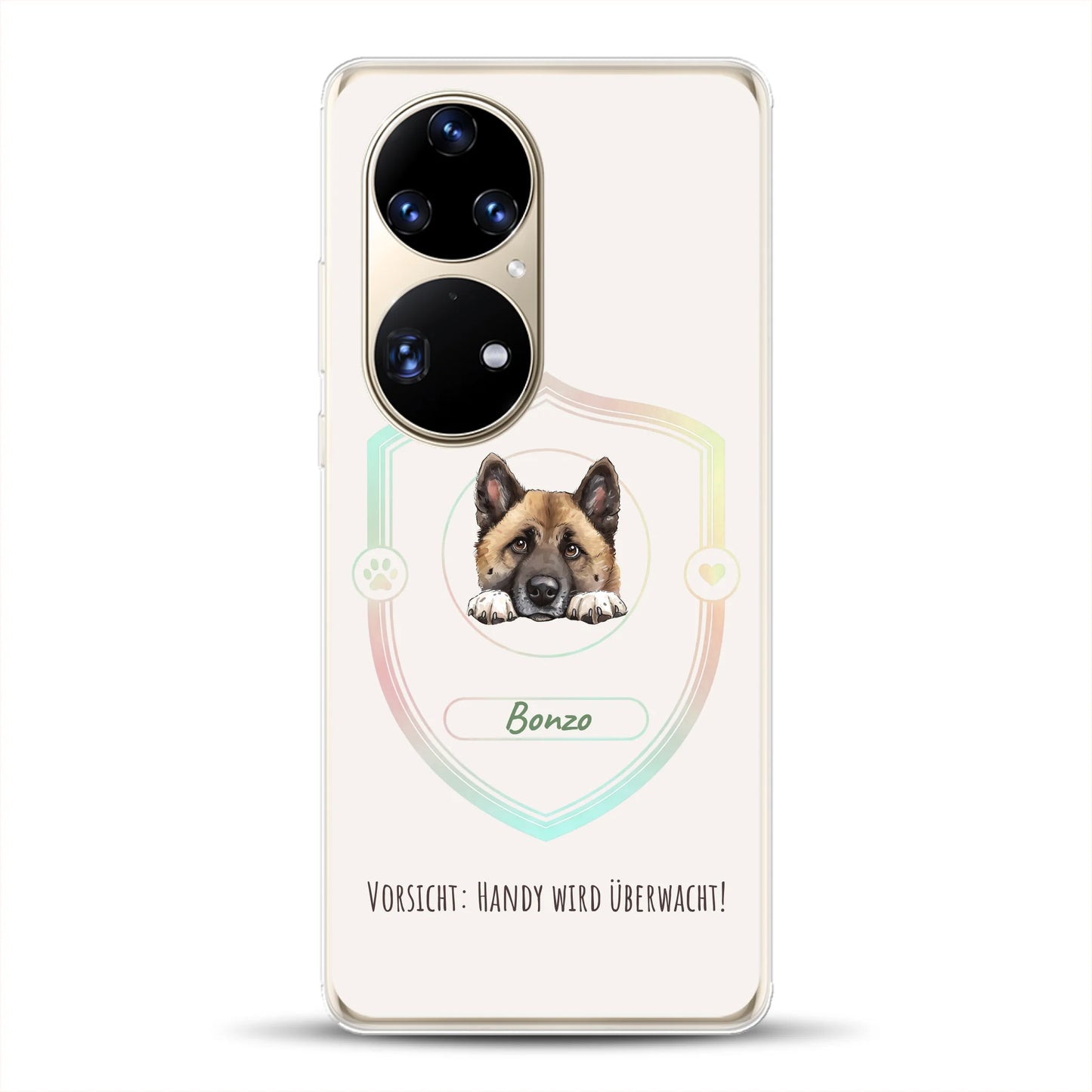 Vorsicht: Handy wird überwacht! - Individuelle Handyhülle für Huawei