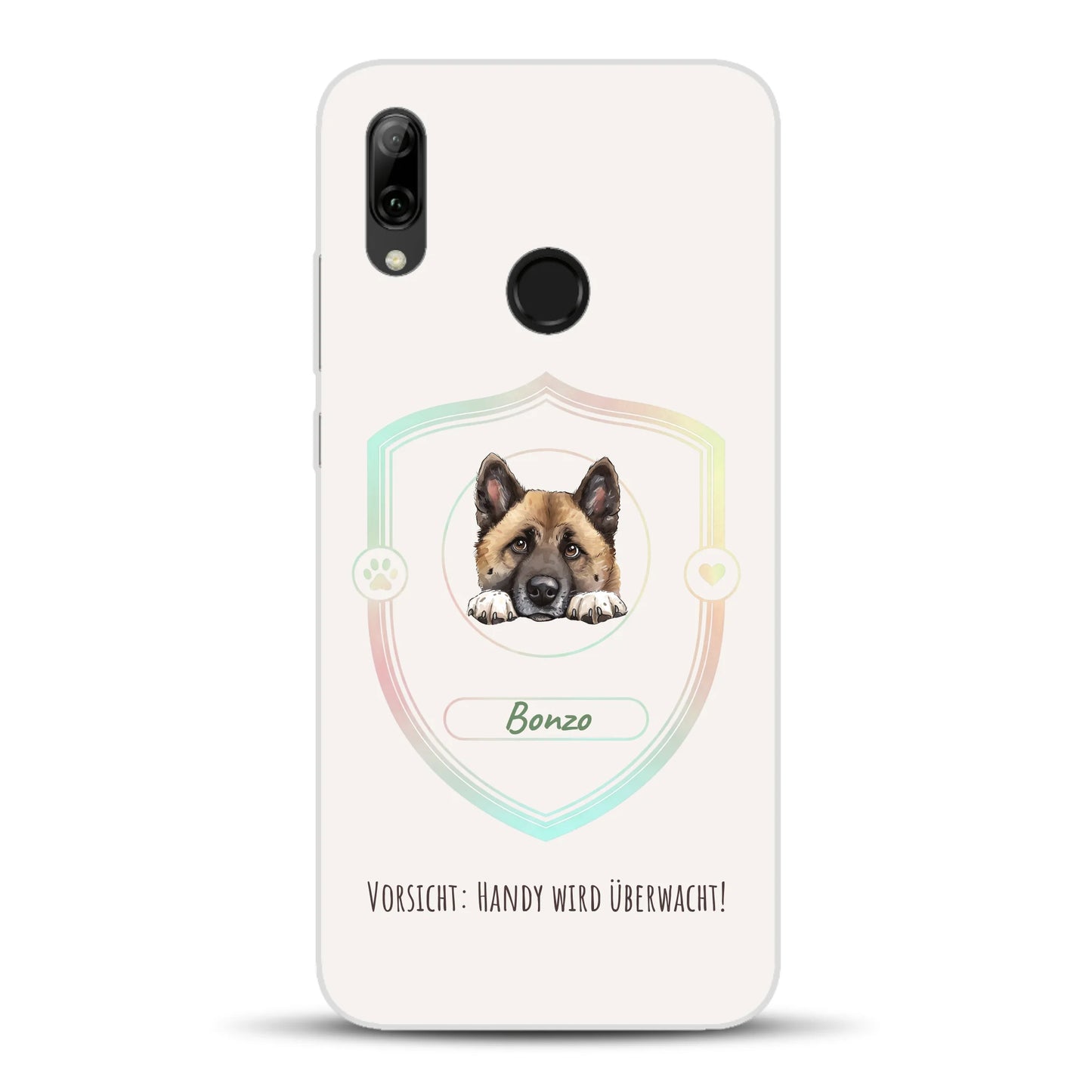 Vorsicht: Handy wird überwacht! - Individuelle Handyhülle für Huawei