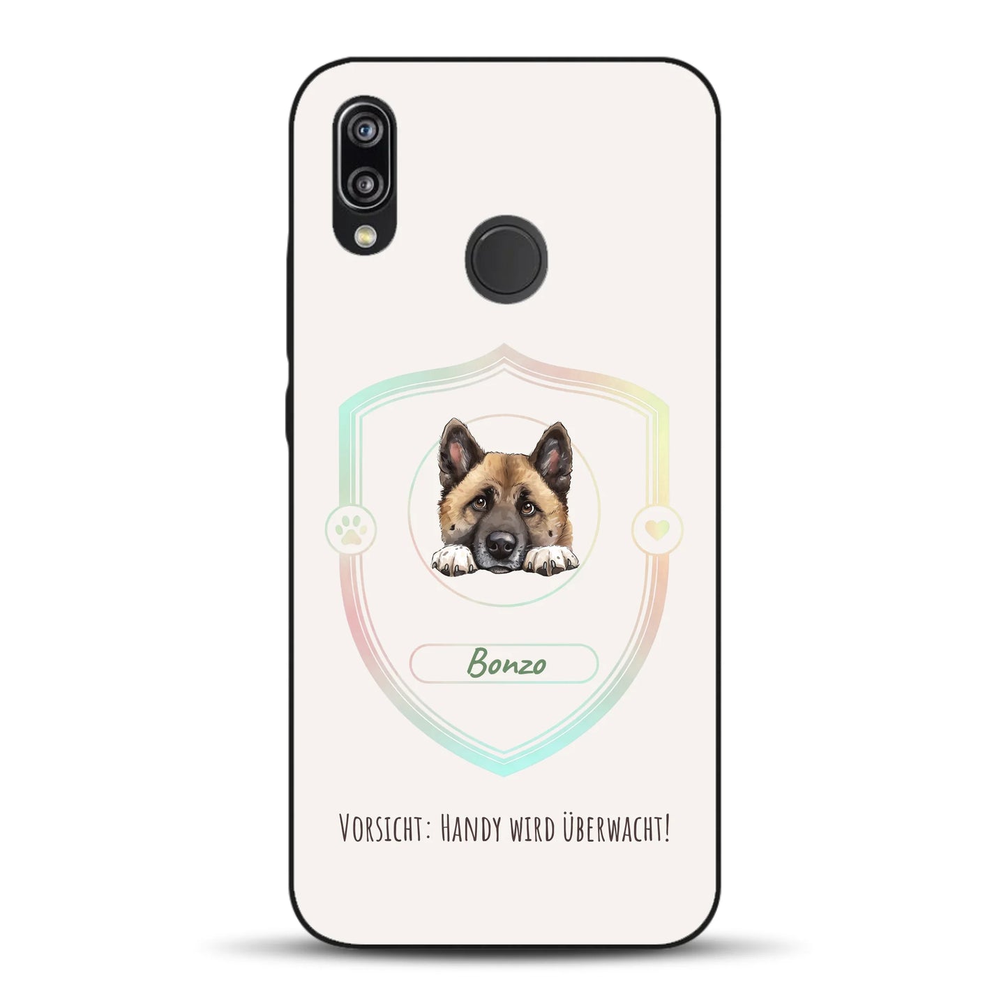 Vorsicht: Handy wird überwacht! - Individuelle Handyhülle für Huawei