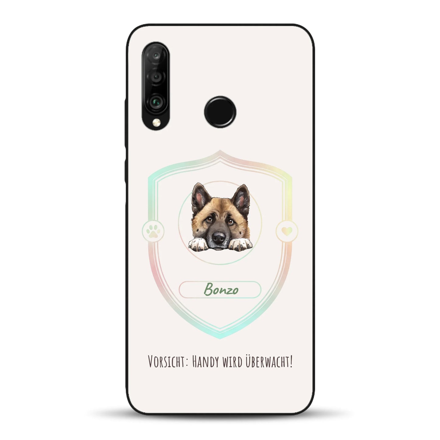 Vorsicht: Handy wird überwacht! - Individuelle Handyhülle für Huawei