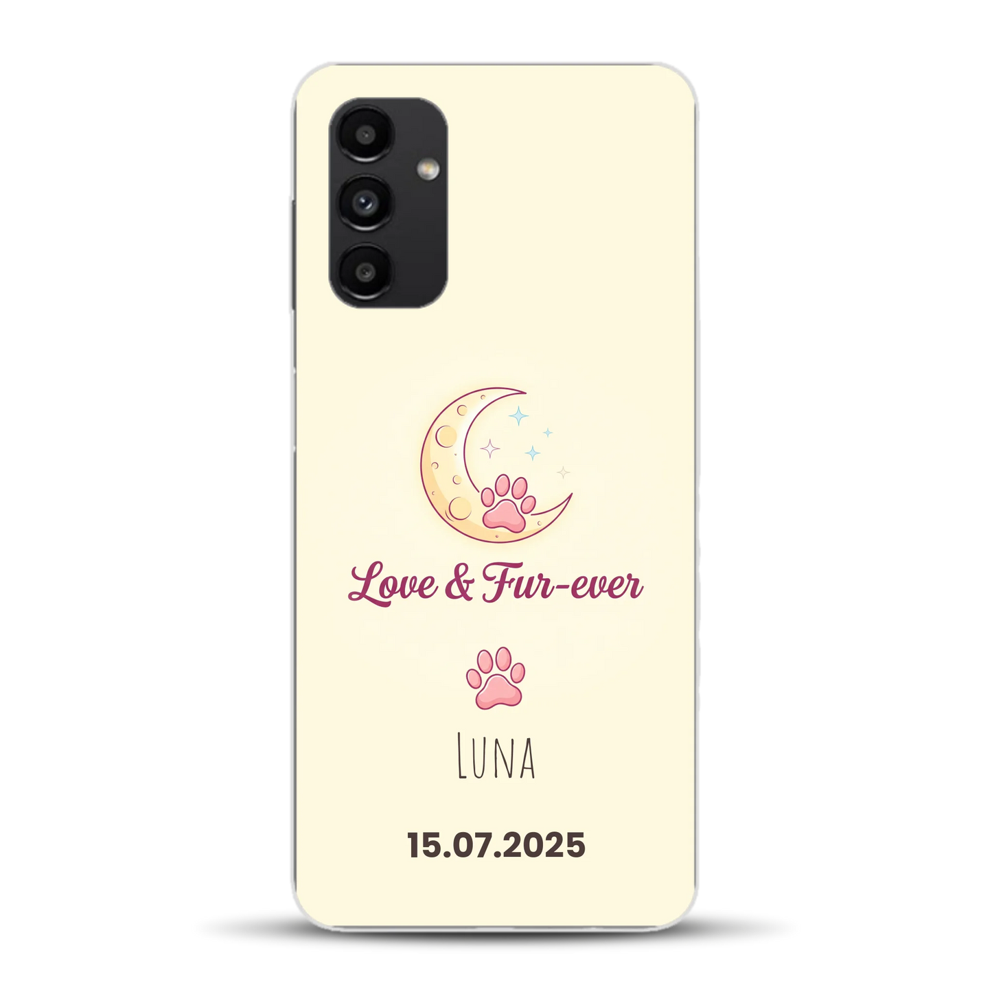 Love & Fur-ever - Individuelle Handyhülle für Samsung