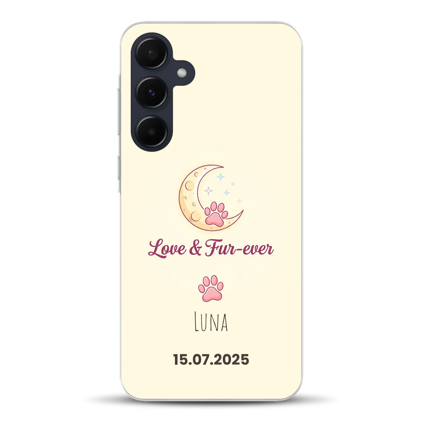 Love & Fur-ever - Individuelle Handyhülle für Samsung