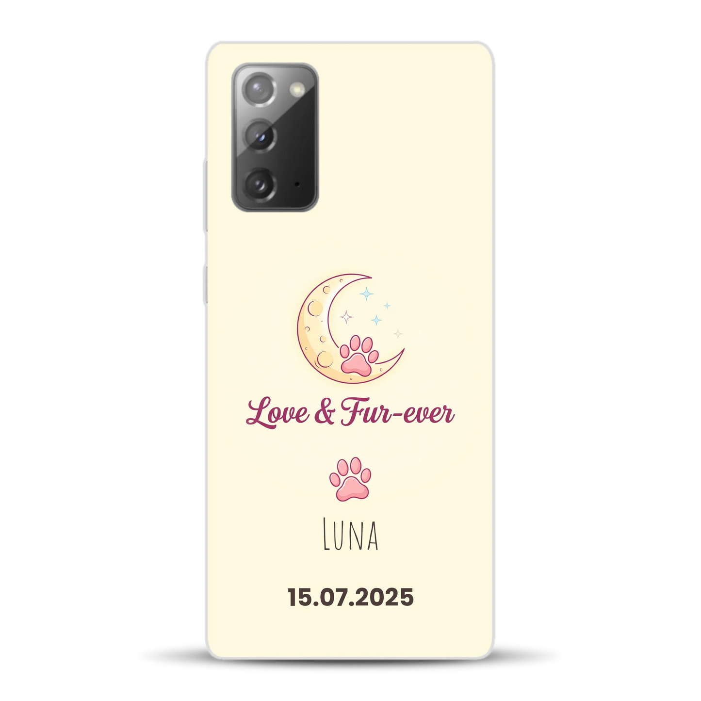 Love & Fur-ever - Individuelle Handyhülle für Samsung