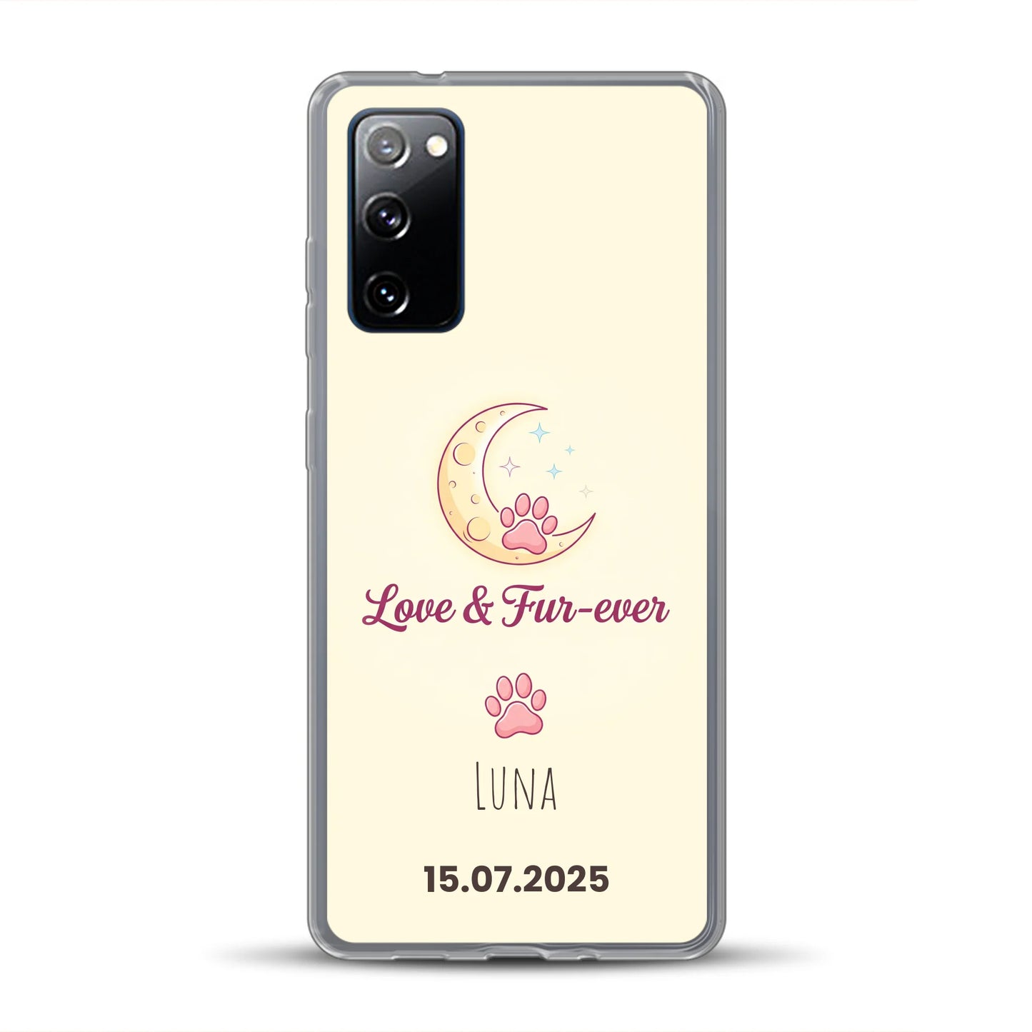 Love & Fur-ever - Individuelle Handyhülle für Samsung