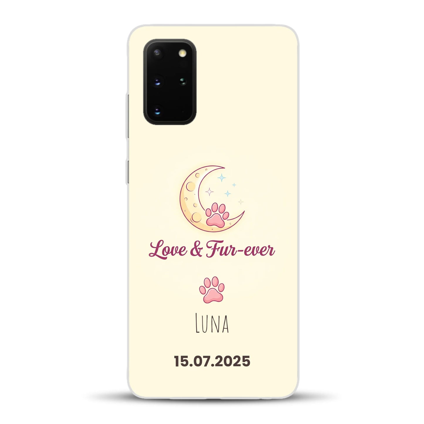 Love & Fur-ever - Individuelle Handyhülle für Samsung