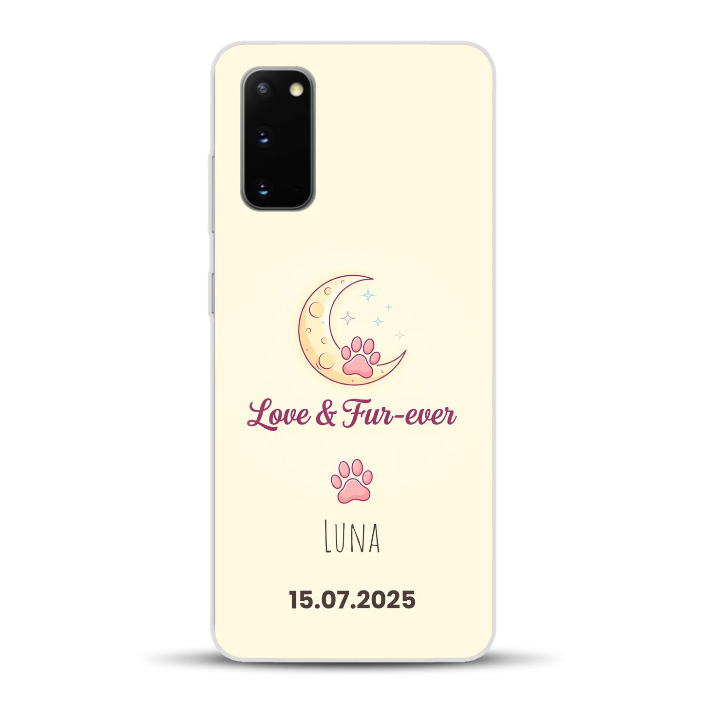 Love & Fur-ever - Individuelle Handyhülle für Samsung