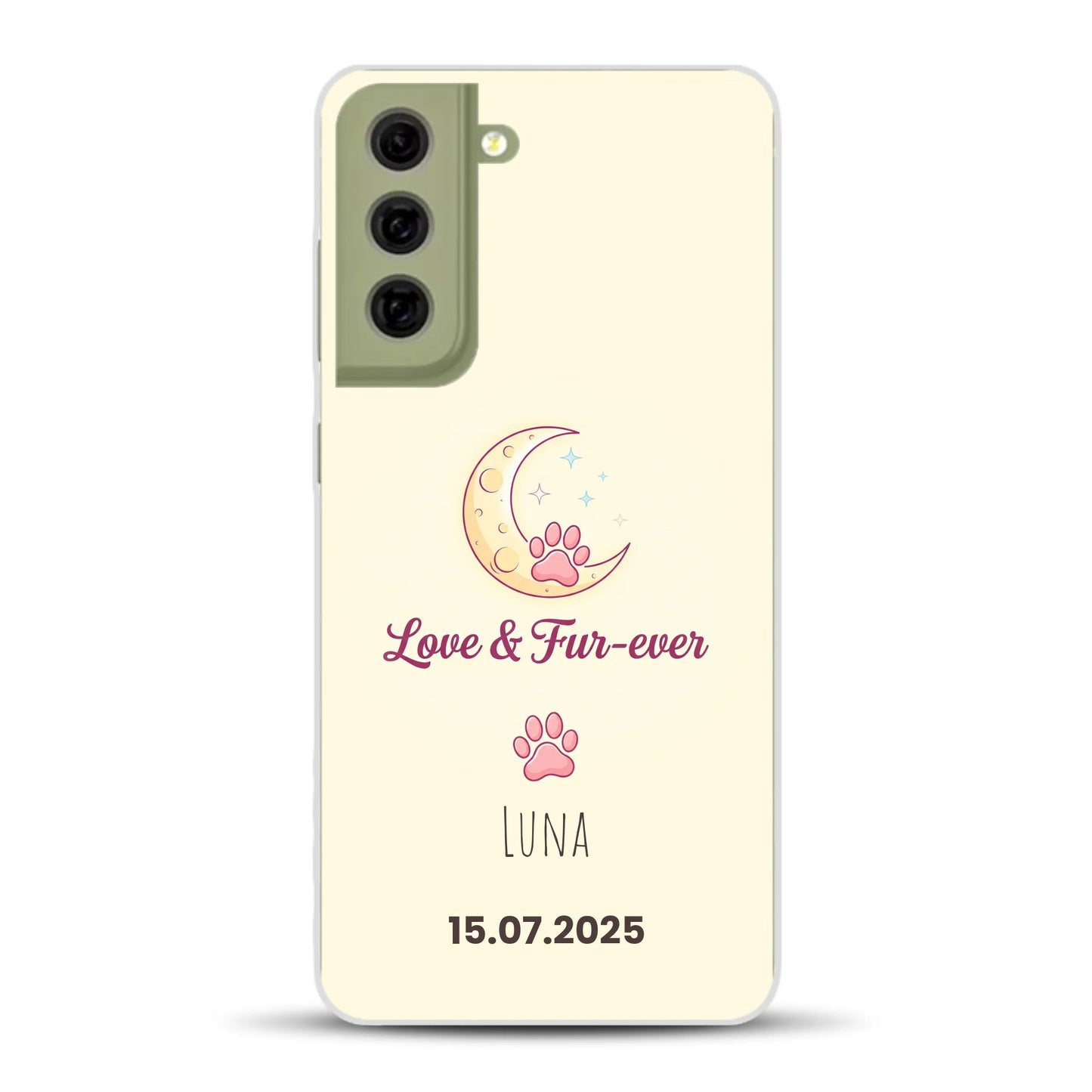 Love & Fur-ever - Individuelle Handyhülle für Samsung