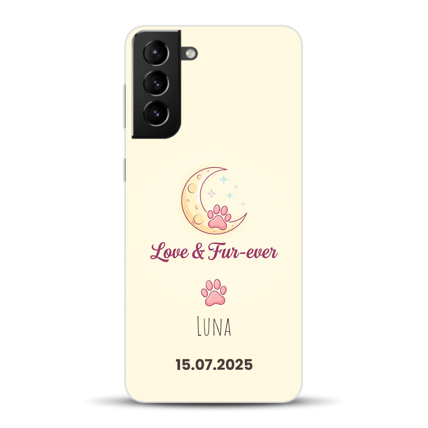 Love & Fur-ever - Individuelle Handyhülle für Samsung