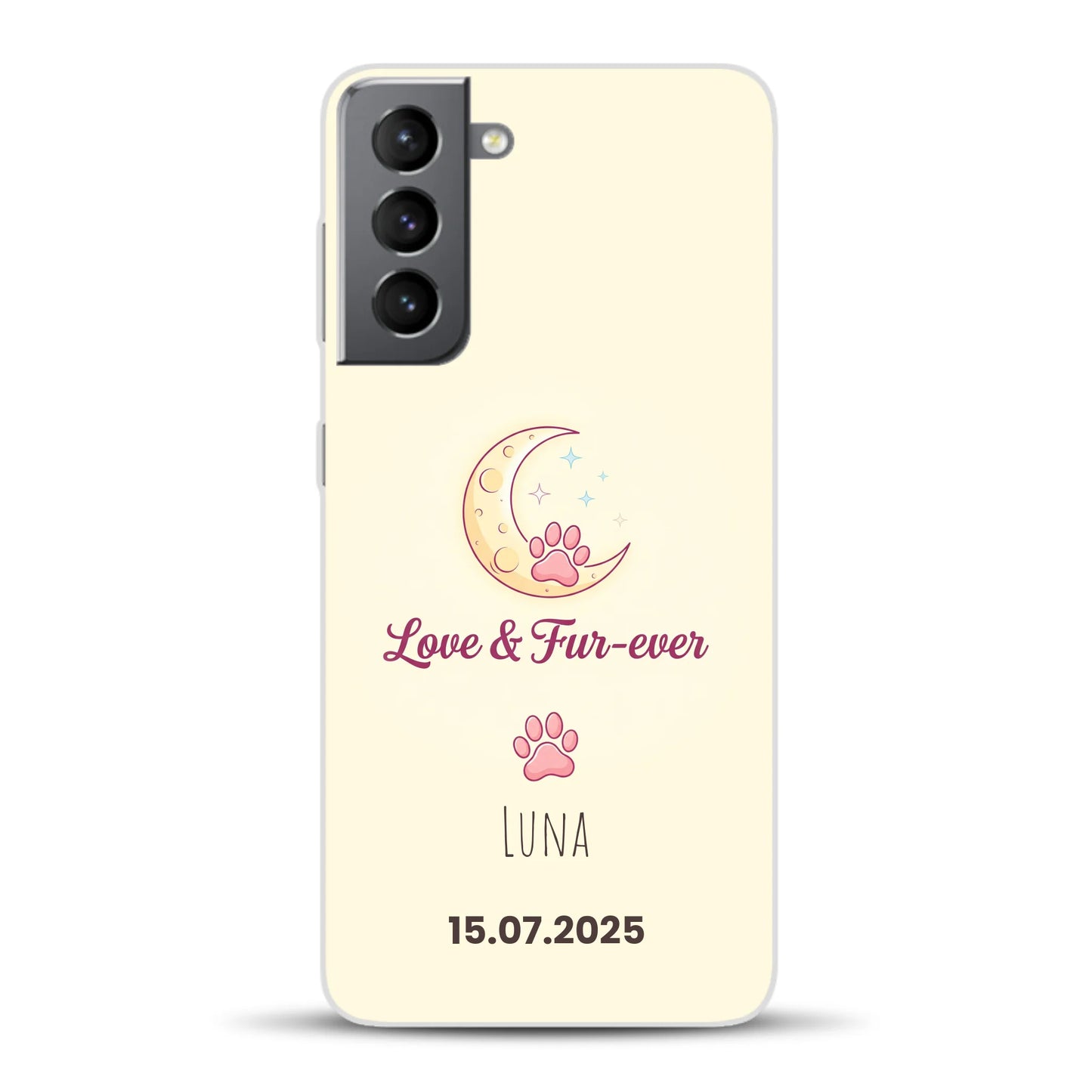 Love & Fur-ever - Individuelle Handyhülle für Samsung