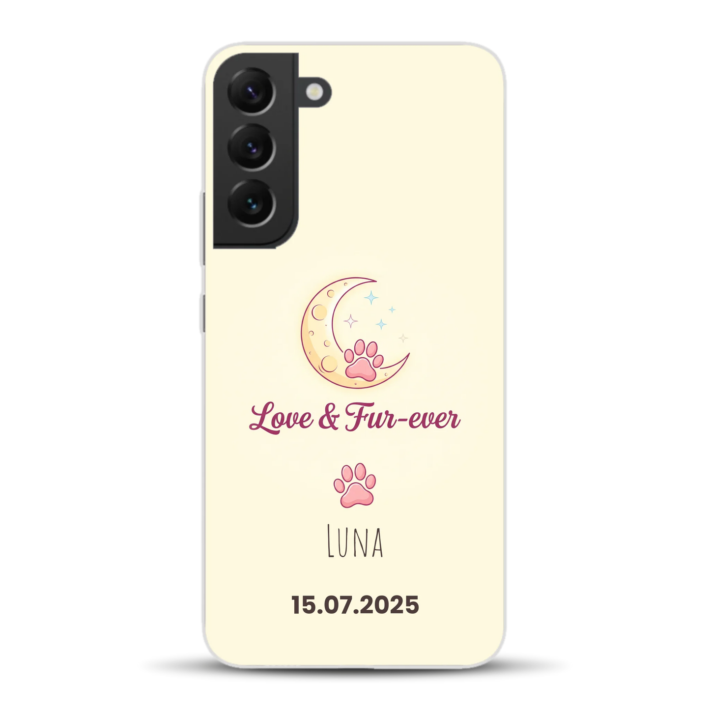 Love & Fur-ever - Individuelle Handyhülle für Samsung