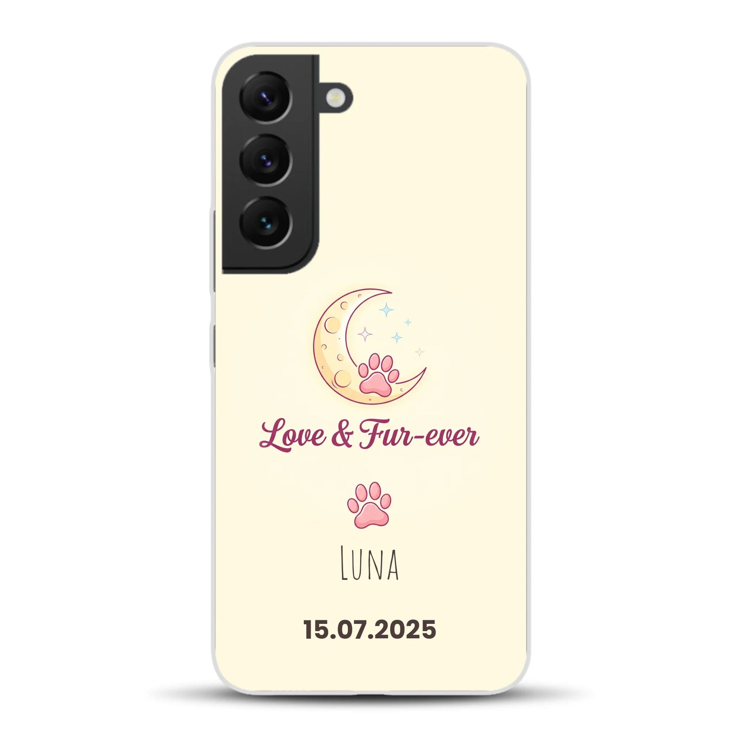 Love & Fur-ever - Individuelle Handyhülle für Samsung