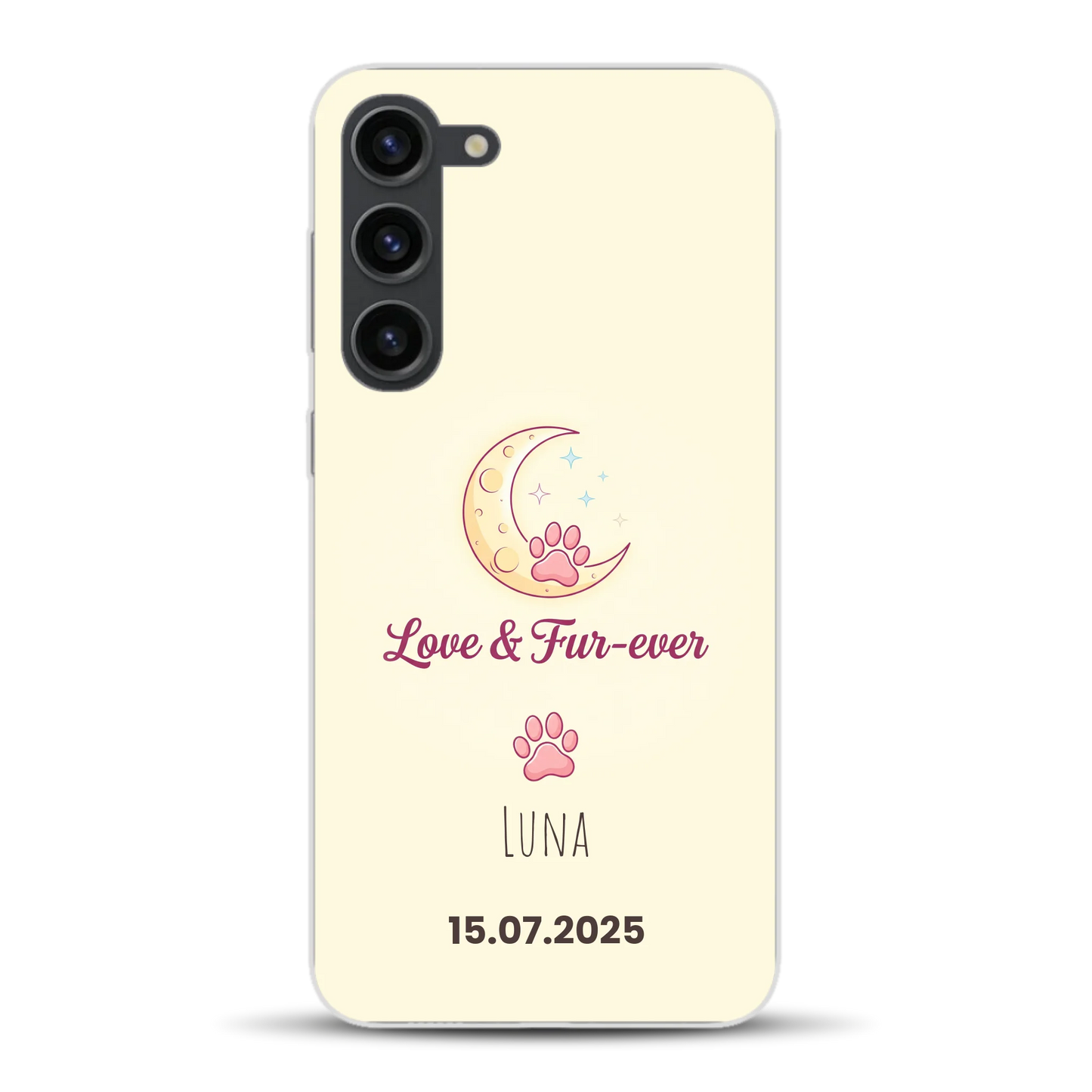 Love & Fur-ever - Individuelle Handyhülle für Samsung