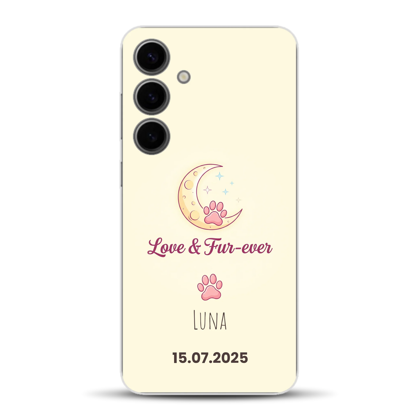 Love & Fur-ever - Individuelle Handyhülle für Samsung