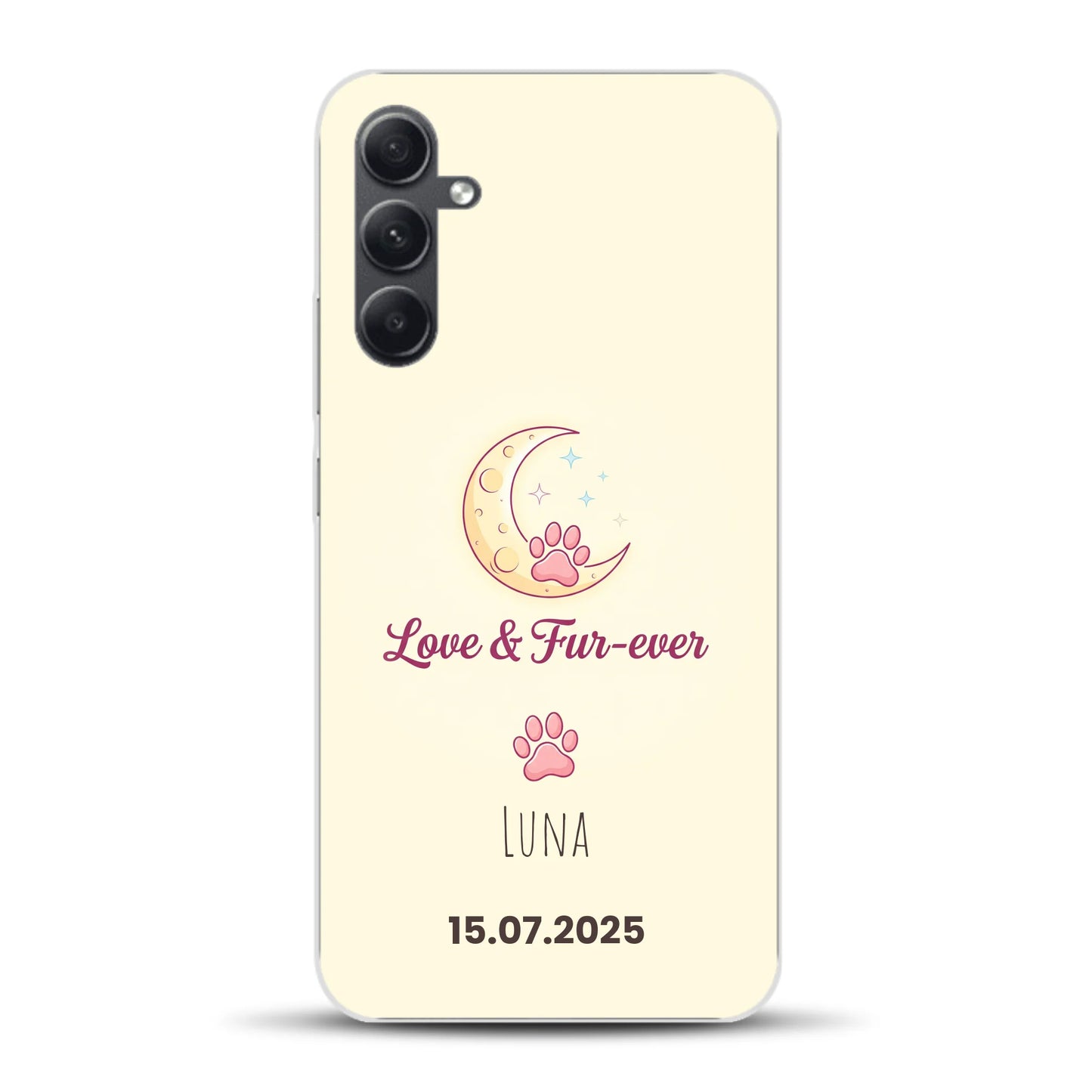 Love & Fur-ever - Individuelle Handyhülle für Samsung