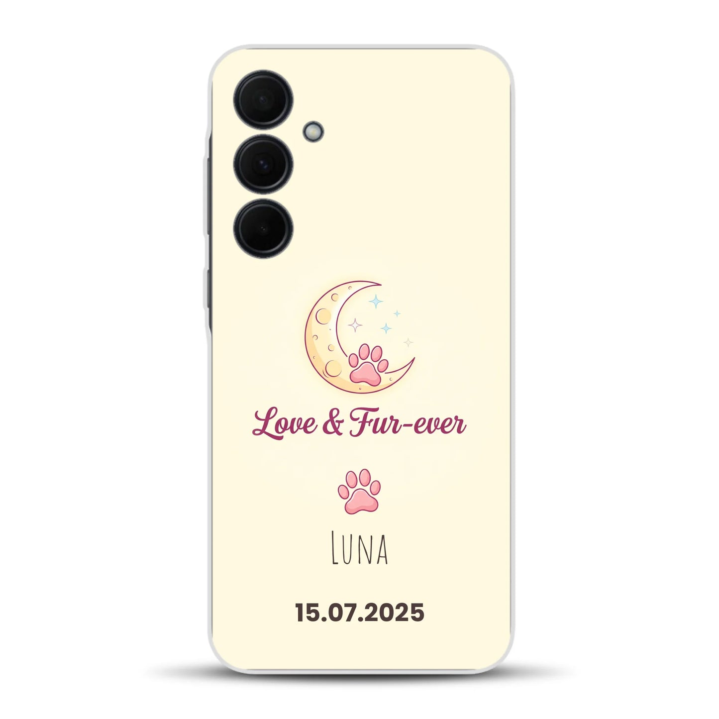 Love & Fur-ever - Individuelle Handyhülle für Samsung