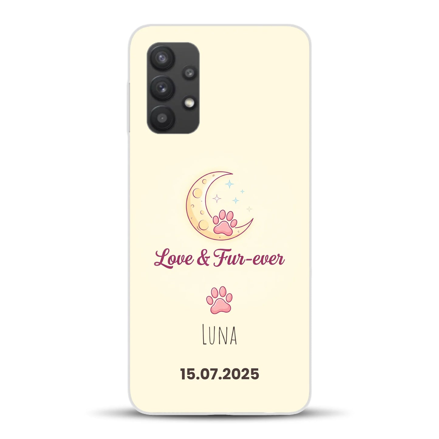Love & Fur-ever - Individuelle Handyhülle für Samsung