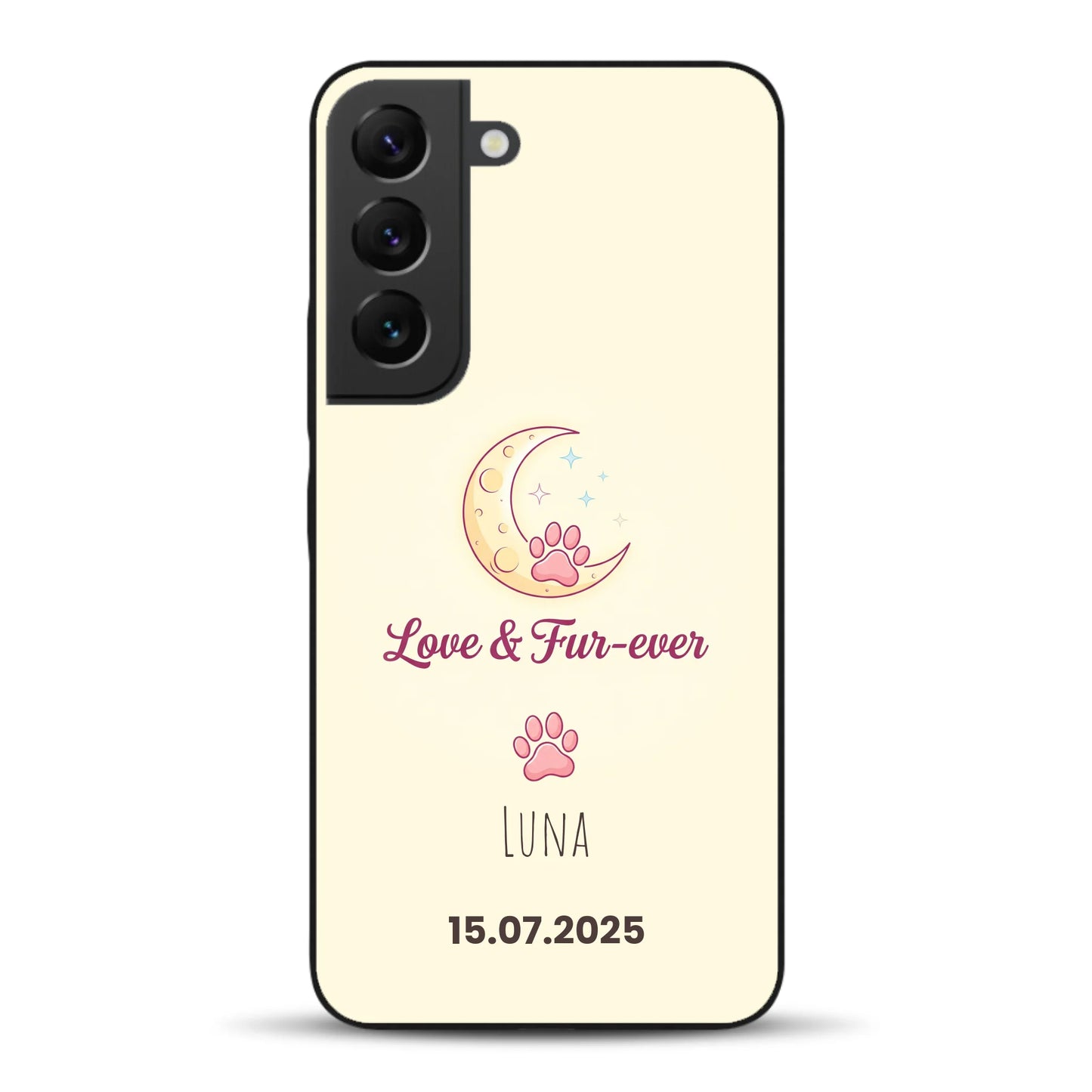 Love & Fur-ever - Individuelle Handyhülle für Samsung