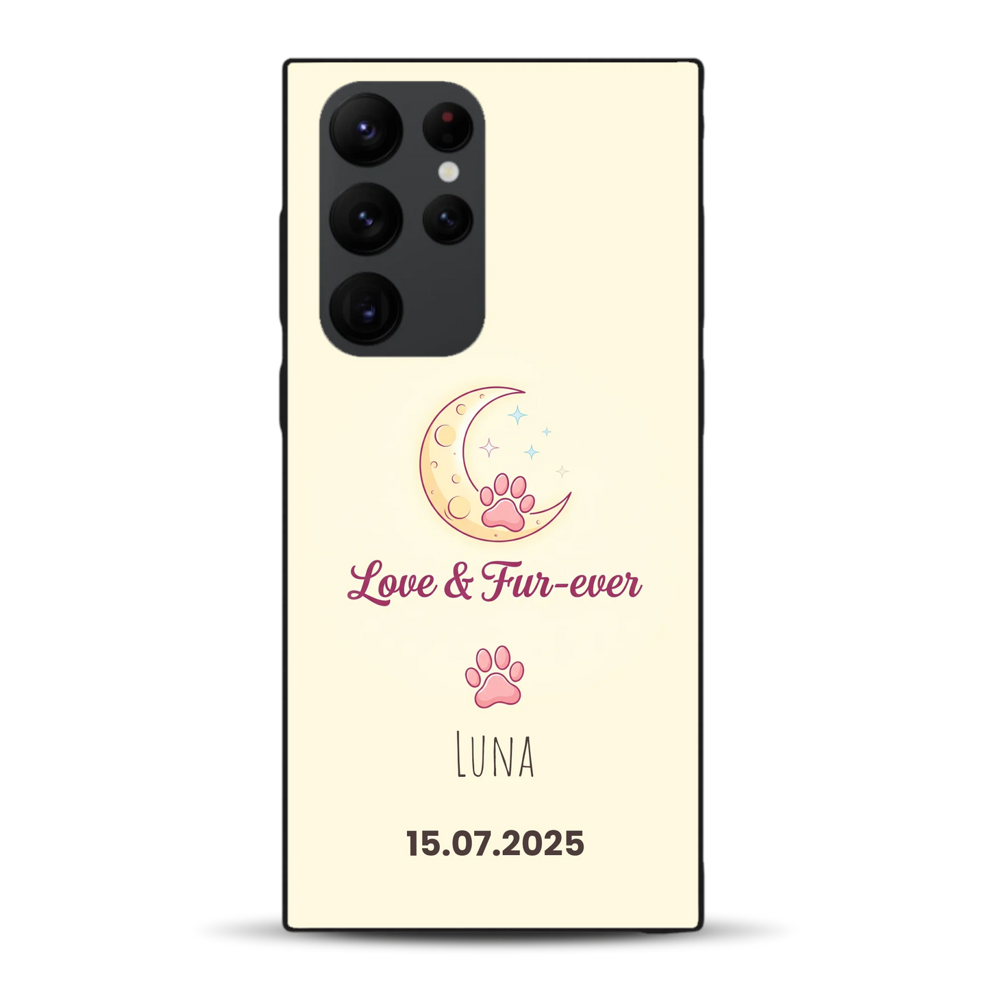 Love & Fur-ever - Individuelle Handyhülle für Samsung