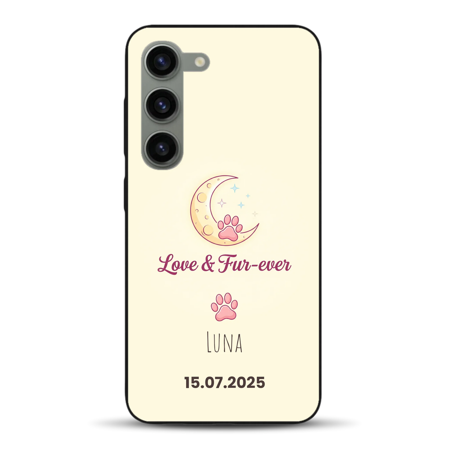 Love & Fur-ever - Individuelle Handyhülle für Samsung