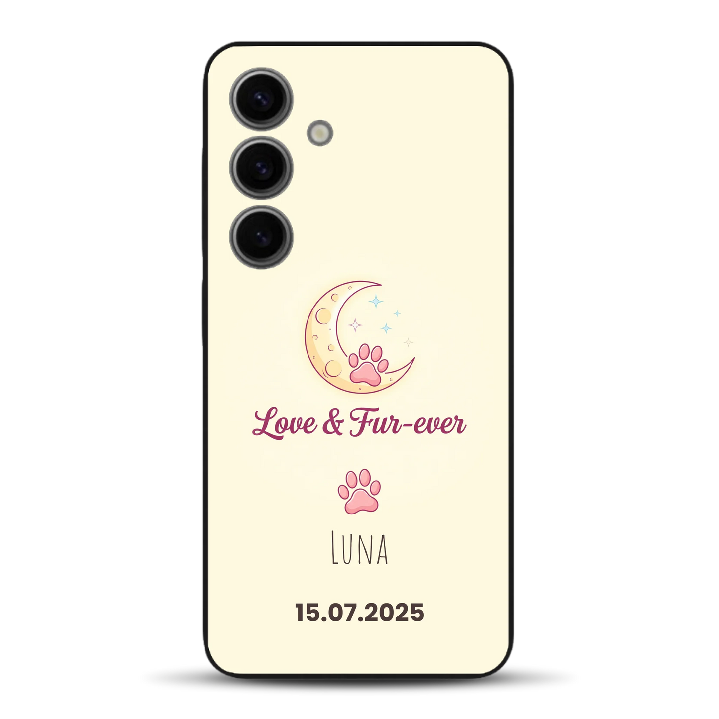 Love & Fur-ever - Individuelle Handyhülle für Samsung
