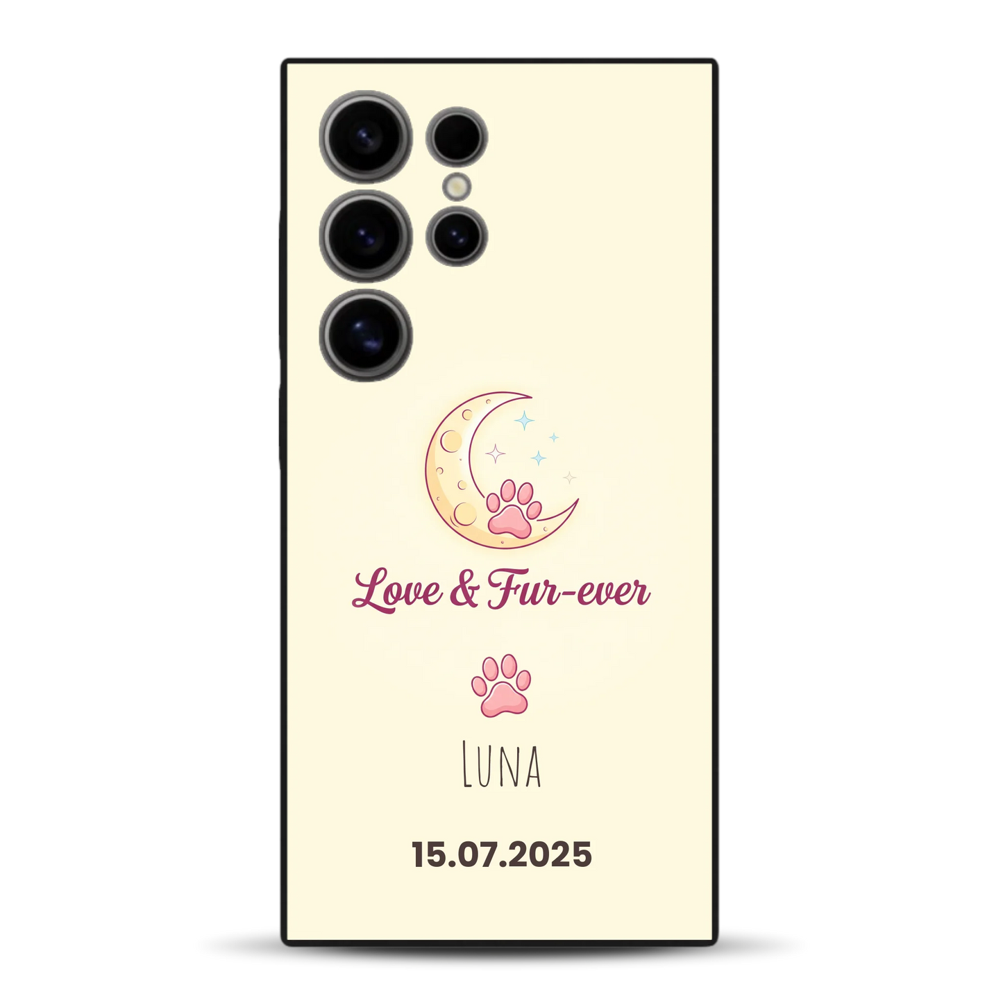 Love & Fur-ever - Individuelle Handyhülle für Samsung