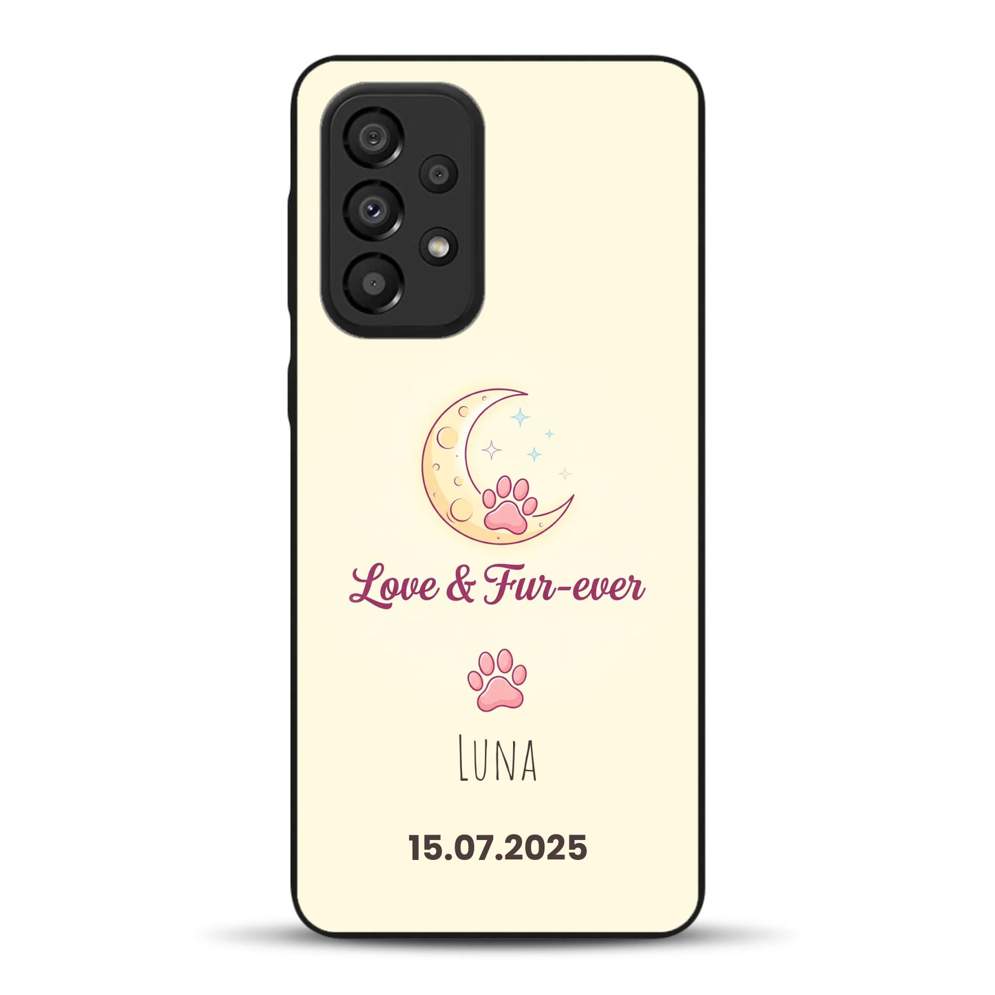 Love & Fur-ever - Individuelle Handyhülle für Samsung