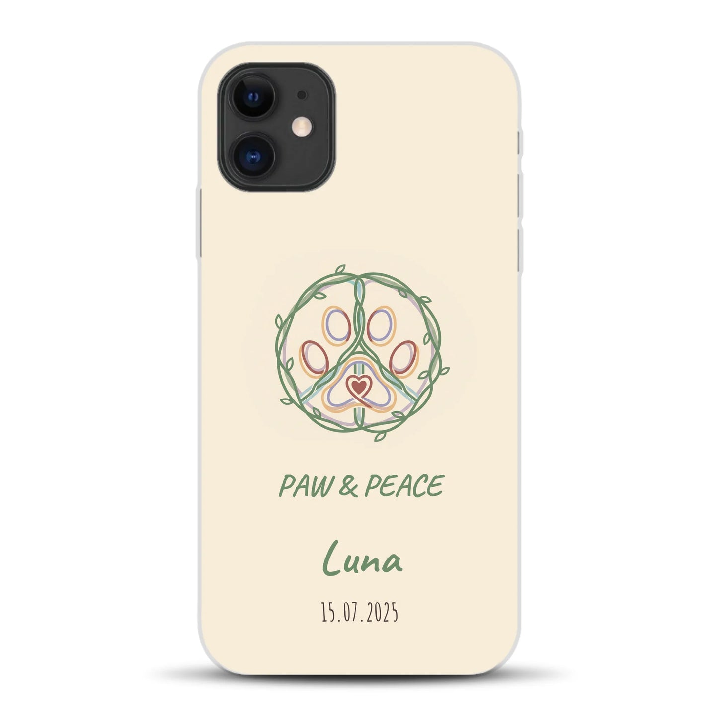 Paw & Peace - Individuelle Handyhülle für iPhone