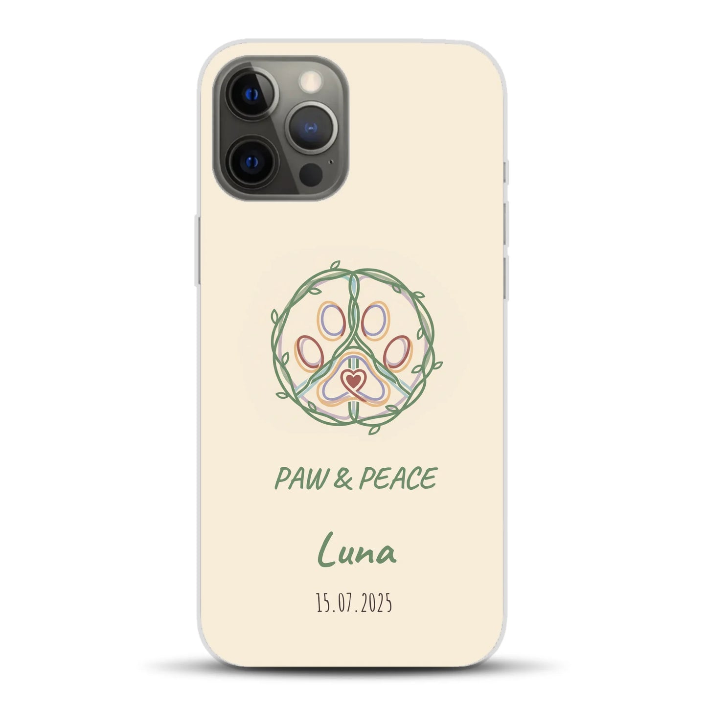 Paw & Peace - Individuelle Handyhülle für iPhone