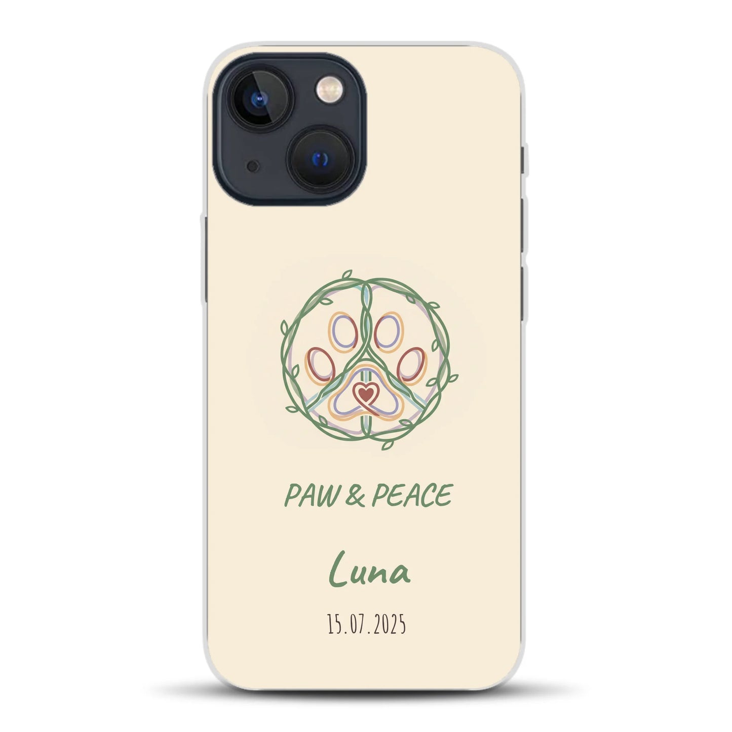 Paw & Peace - Individuelle Handyhülle für iPhone