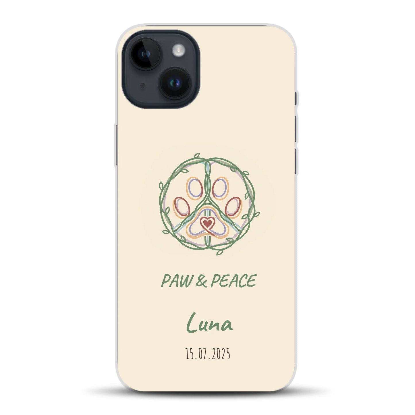Paw & Peace - Individuelle Handyhülle für iPhone