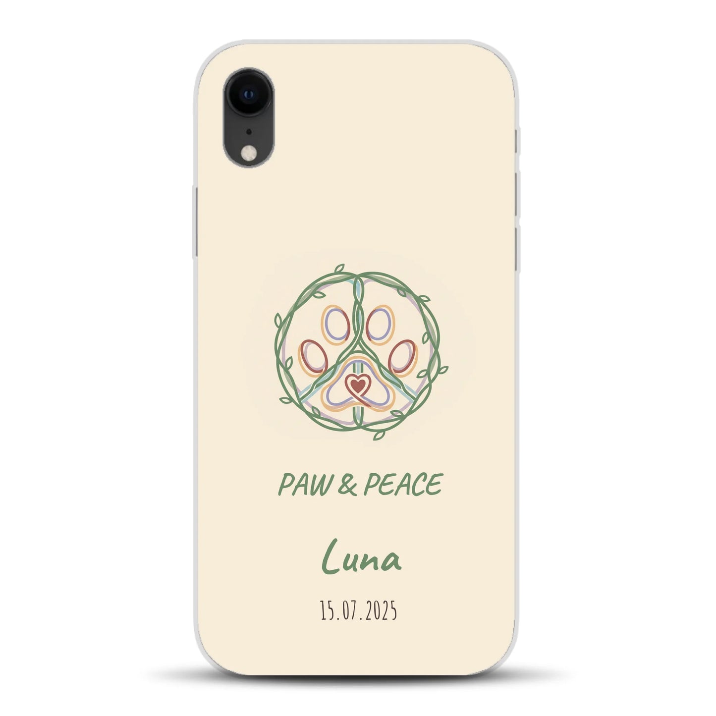 Paw & Peace - Individuelle Handyhülle für iPhone
