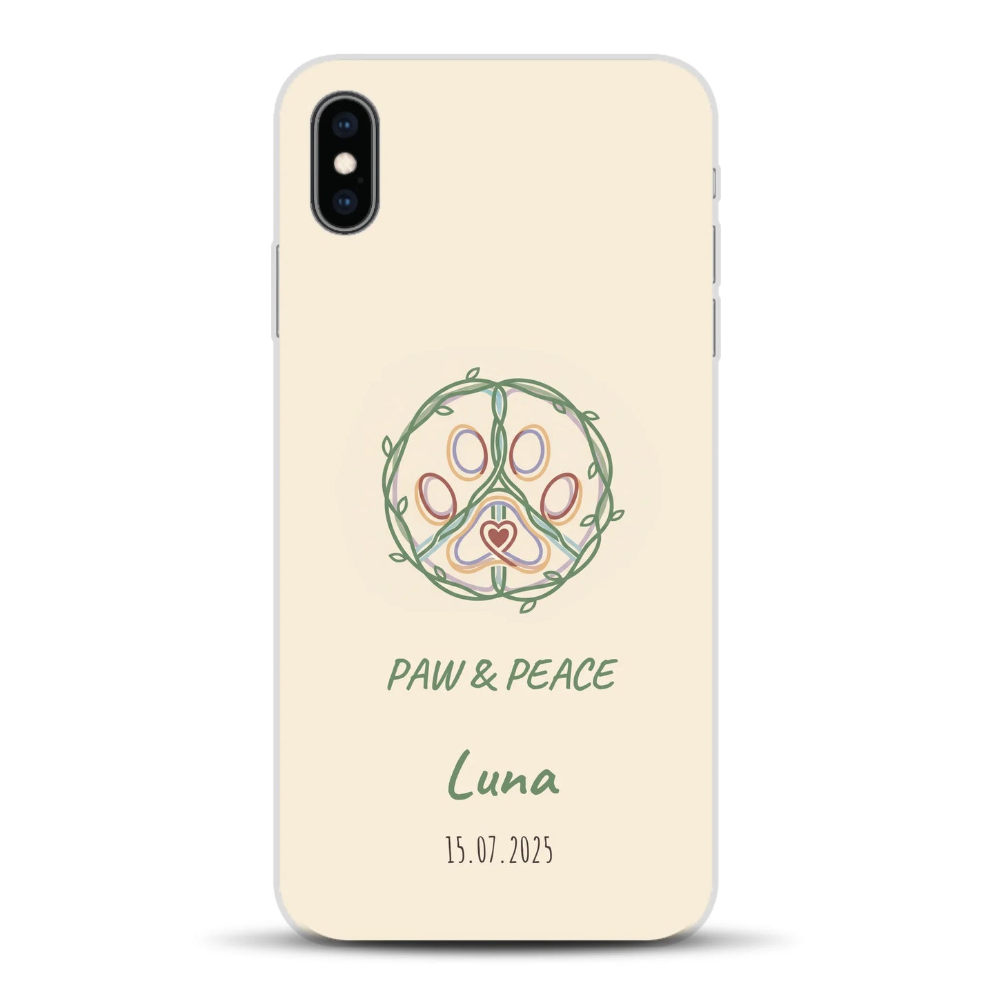 Paw & Peace - Individuelle Handyhülle für iPhone