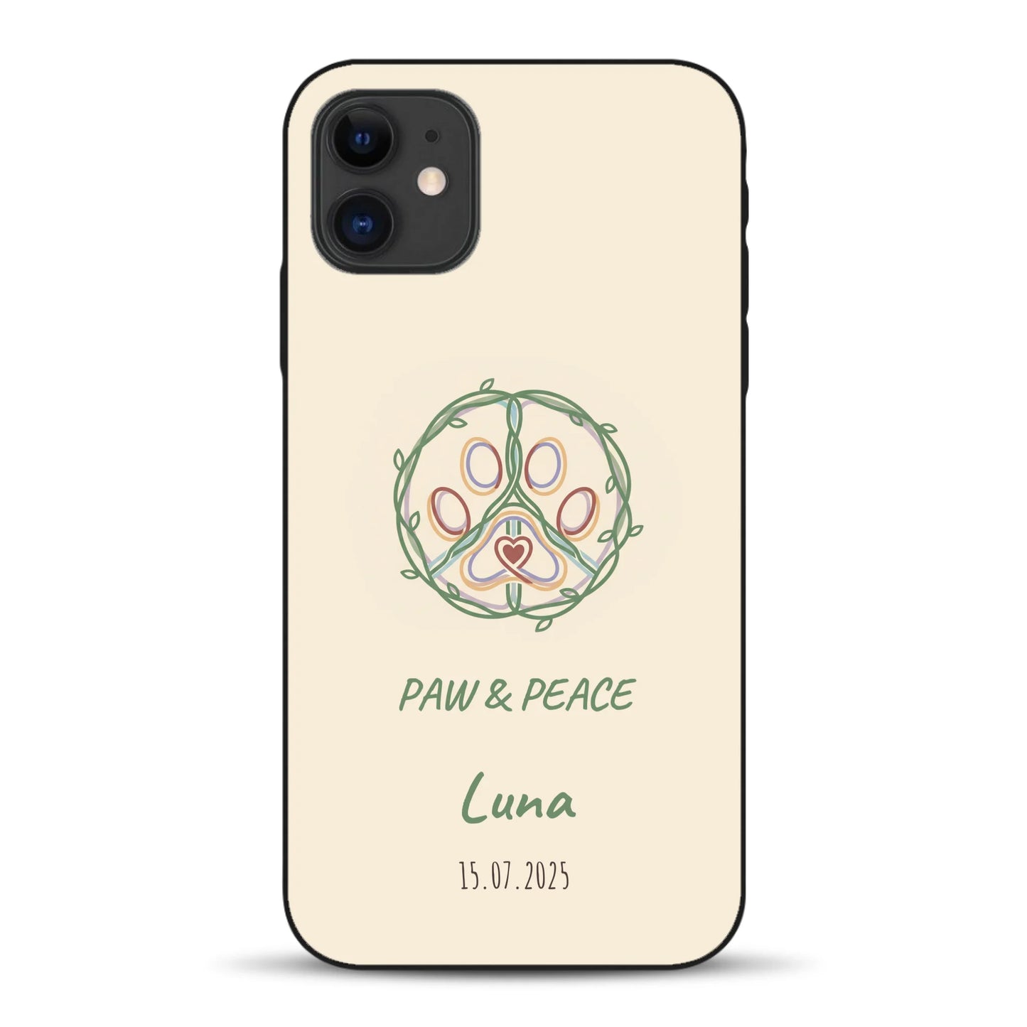 Paw & Peace - Individuelle Handyhülle für iPhone