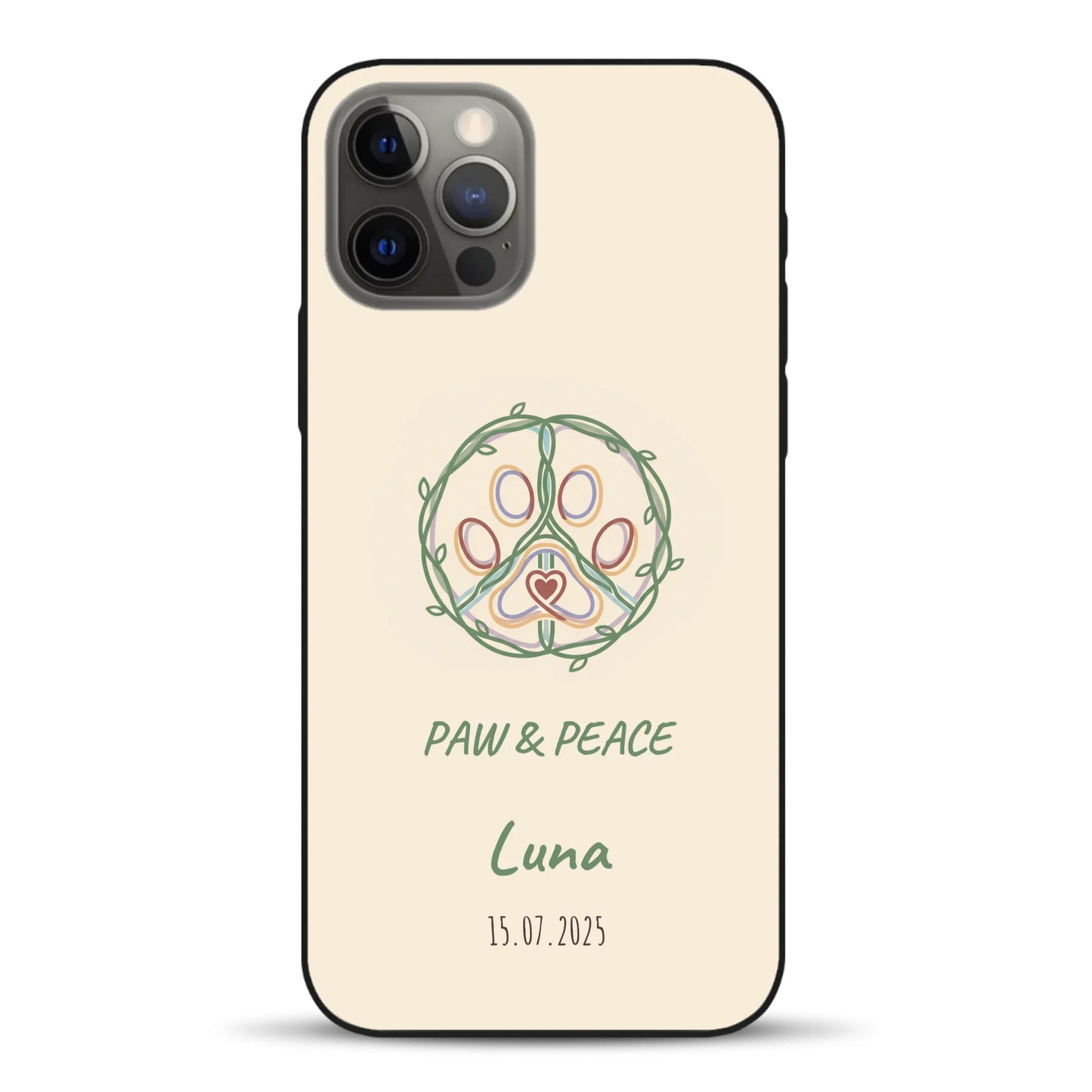 Paw & Peace - Individuelle Handyhülle für iPhone