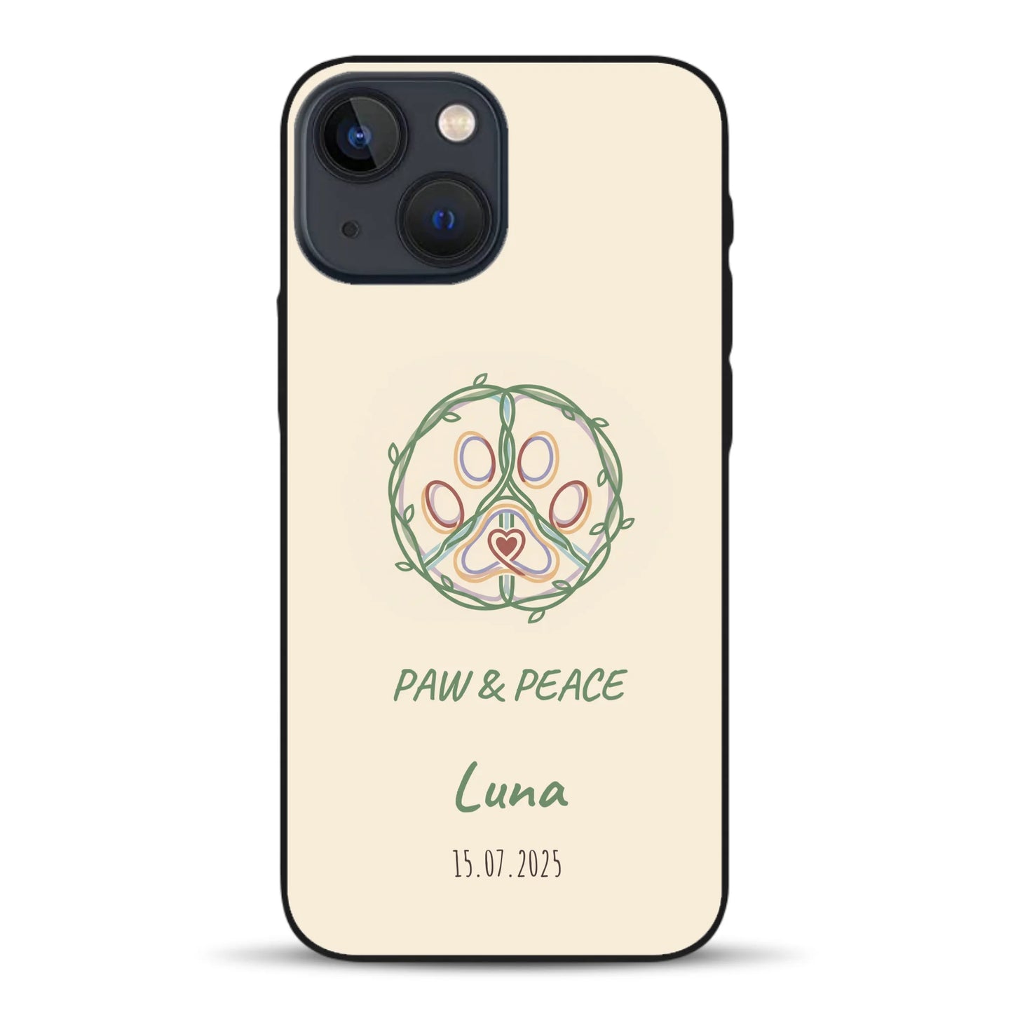 Paw & Peace - Individuelle Handyhülle für iPhone