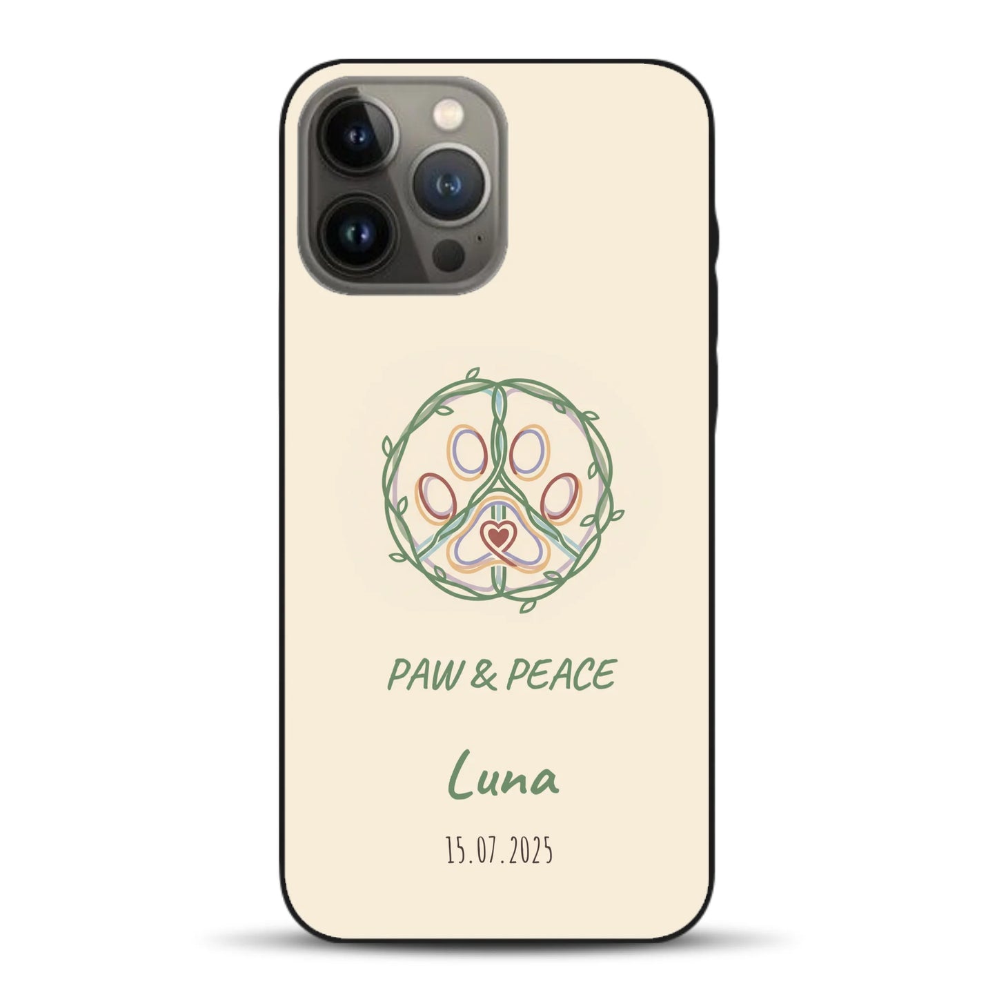 Paw & Peace - Individuelle Handyhülle für iPhone