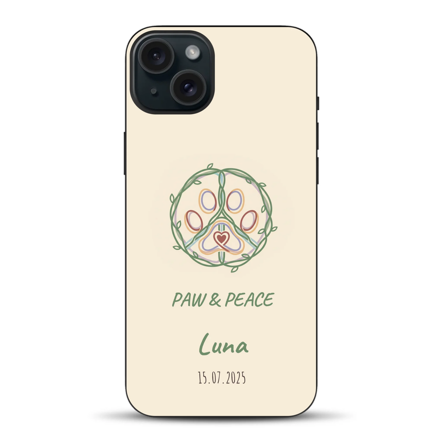 Paw & Peace - Individuelle Handyhülle für iPhone