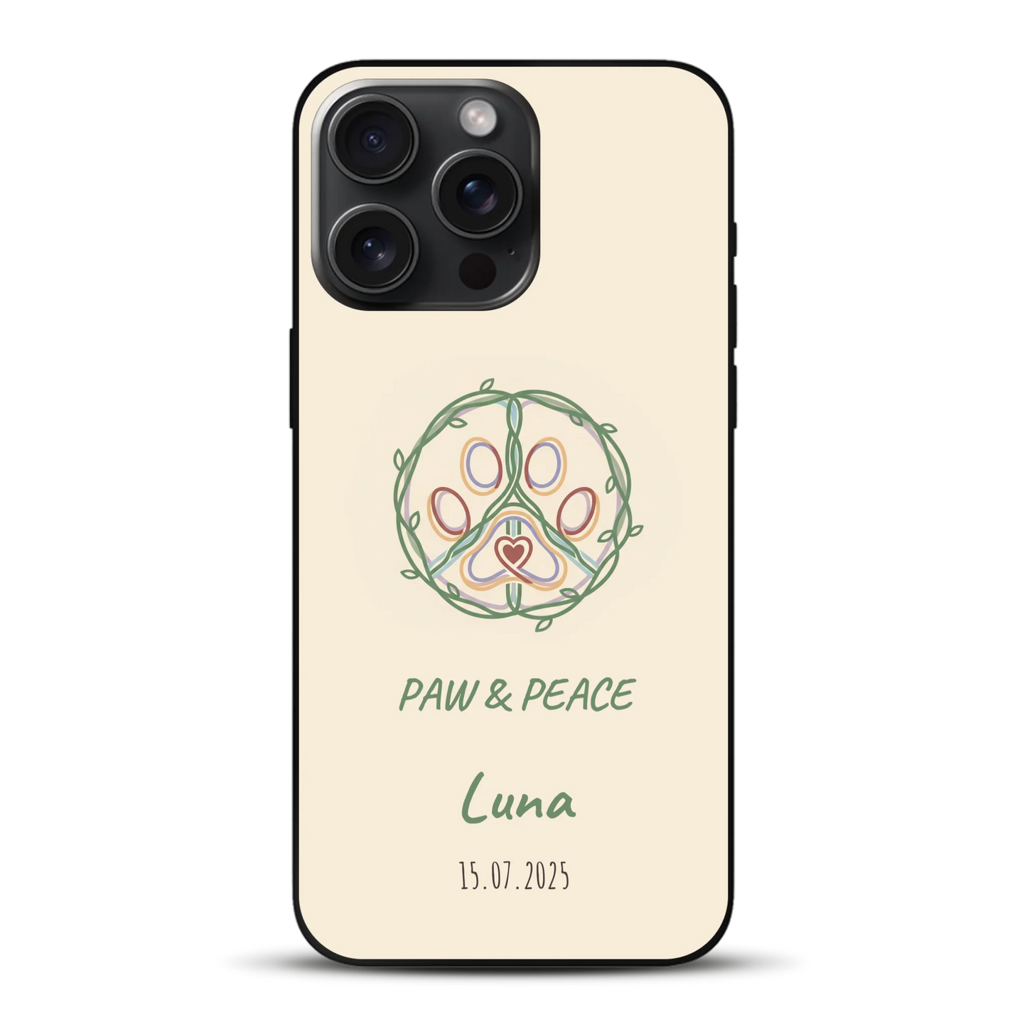 Paw & Peace - Individuelle Handyhülle für iPhone