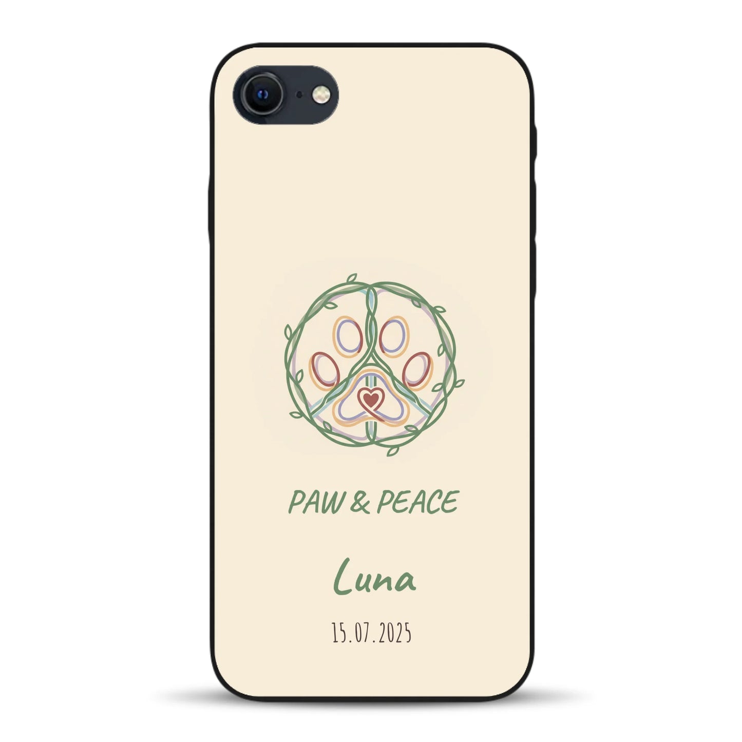 Paw & Peace - Individuelle Handyhülle für iPhone