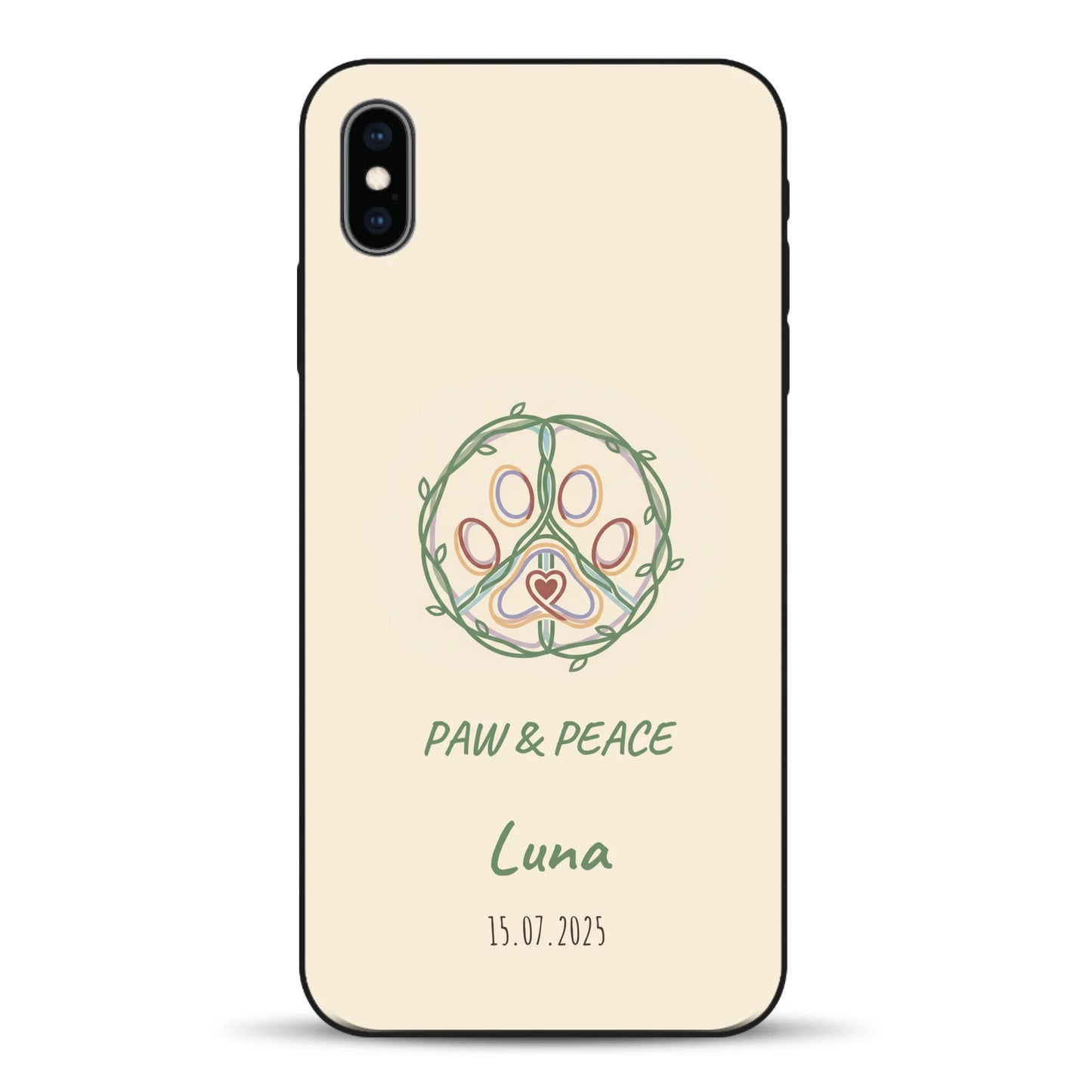 Paw & Peace - Individuelle Handyhülle für iPhone
